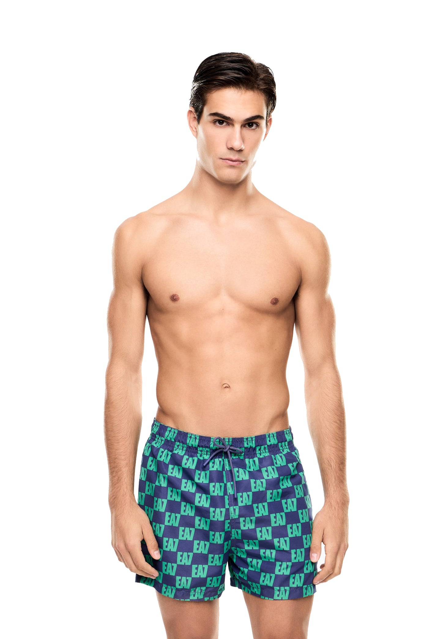 Costume da bagno boxer turchese Graphic EA7 Armani P26 7M001677 AF21252 MB466MB466 EA7 