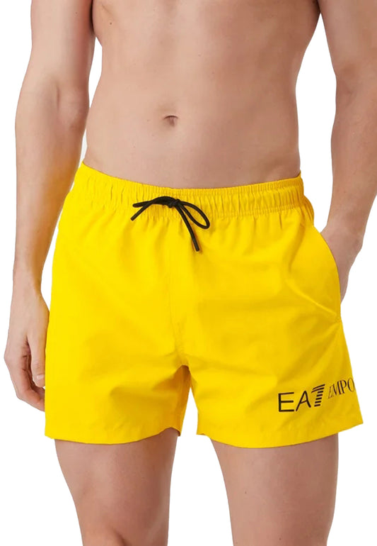 Costume da bagno pantaloncino giallo mare EA7 Armani P26 7M002000 AF13049 M2047M2047 EA7 
