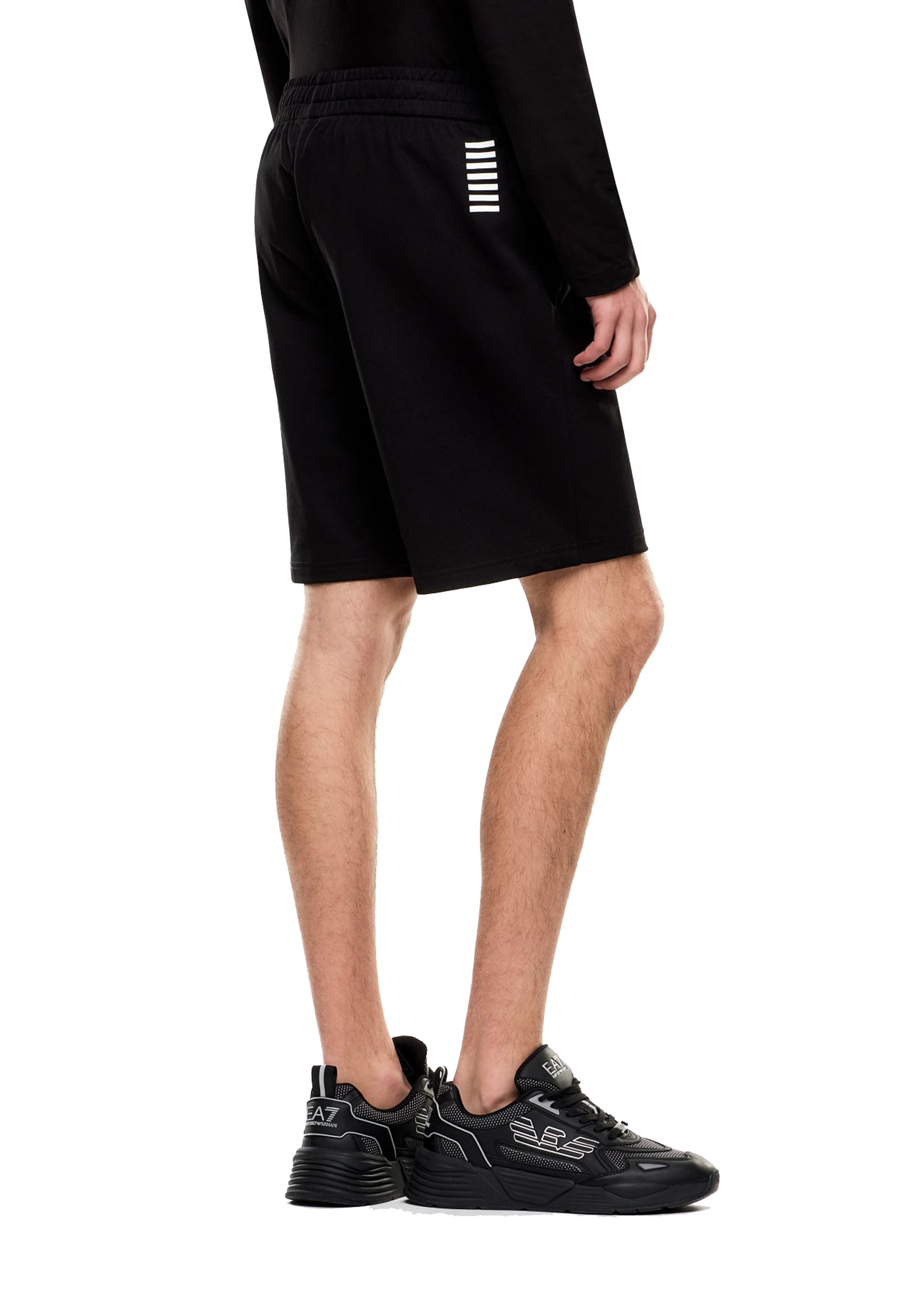 Pantaloncini corti shorts neri sportivi EA7 Armani P26 8NPS65 PJVRZ 12001200 EA7 