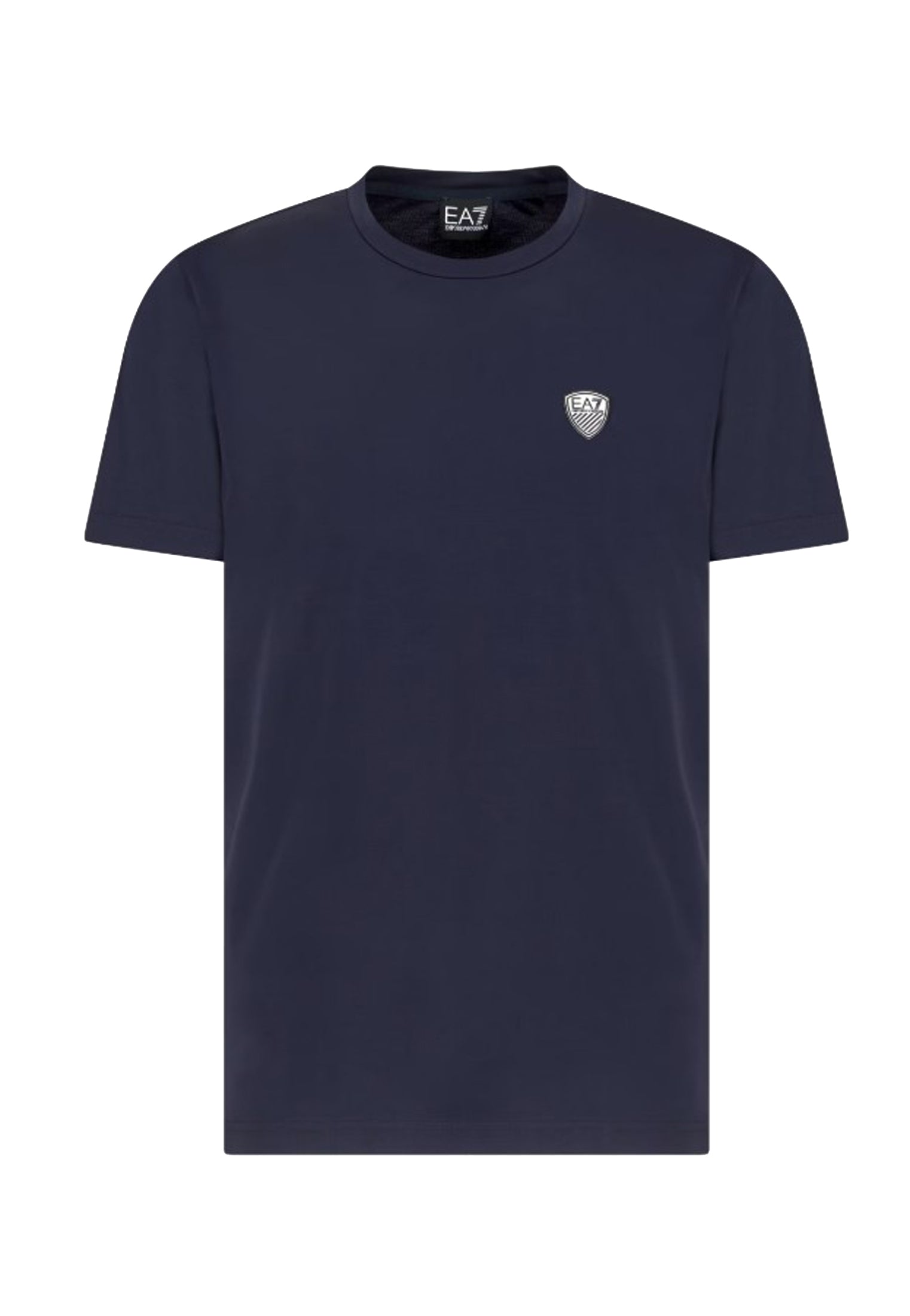 T-shirt girocollo blu misto viscosa slim fit EA7 Armani P26 8NPT16 PJRGZ 15621562 EA7 