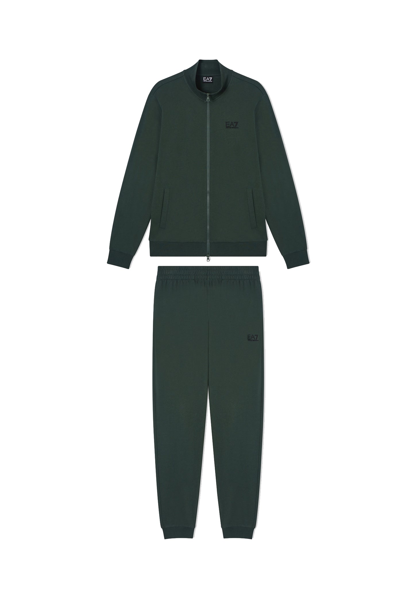 Tuta sportiva verde cotone sportiva EA7 Armani P26 8NPV60 PJVRZ U7260U7260 EA7 