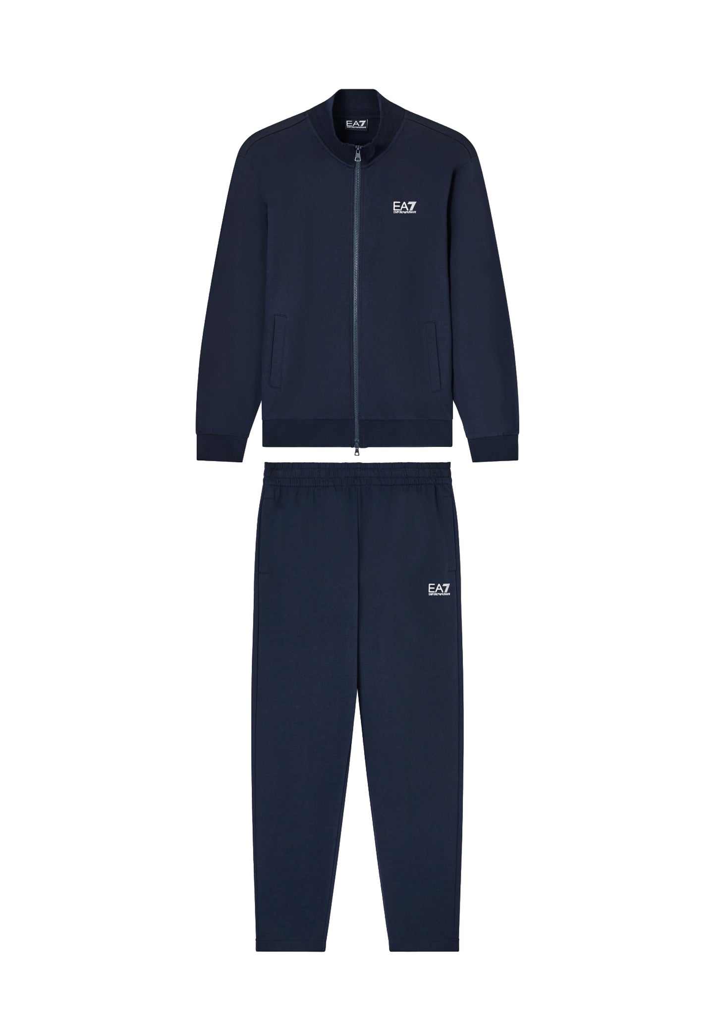 Tuta blu cotone sportiva Core Indentity EA7 Armani P26 8NPV61 PJVRZ 15621562 EA7 