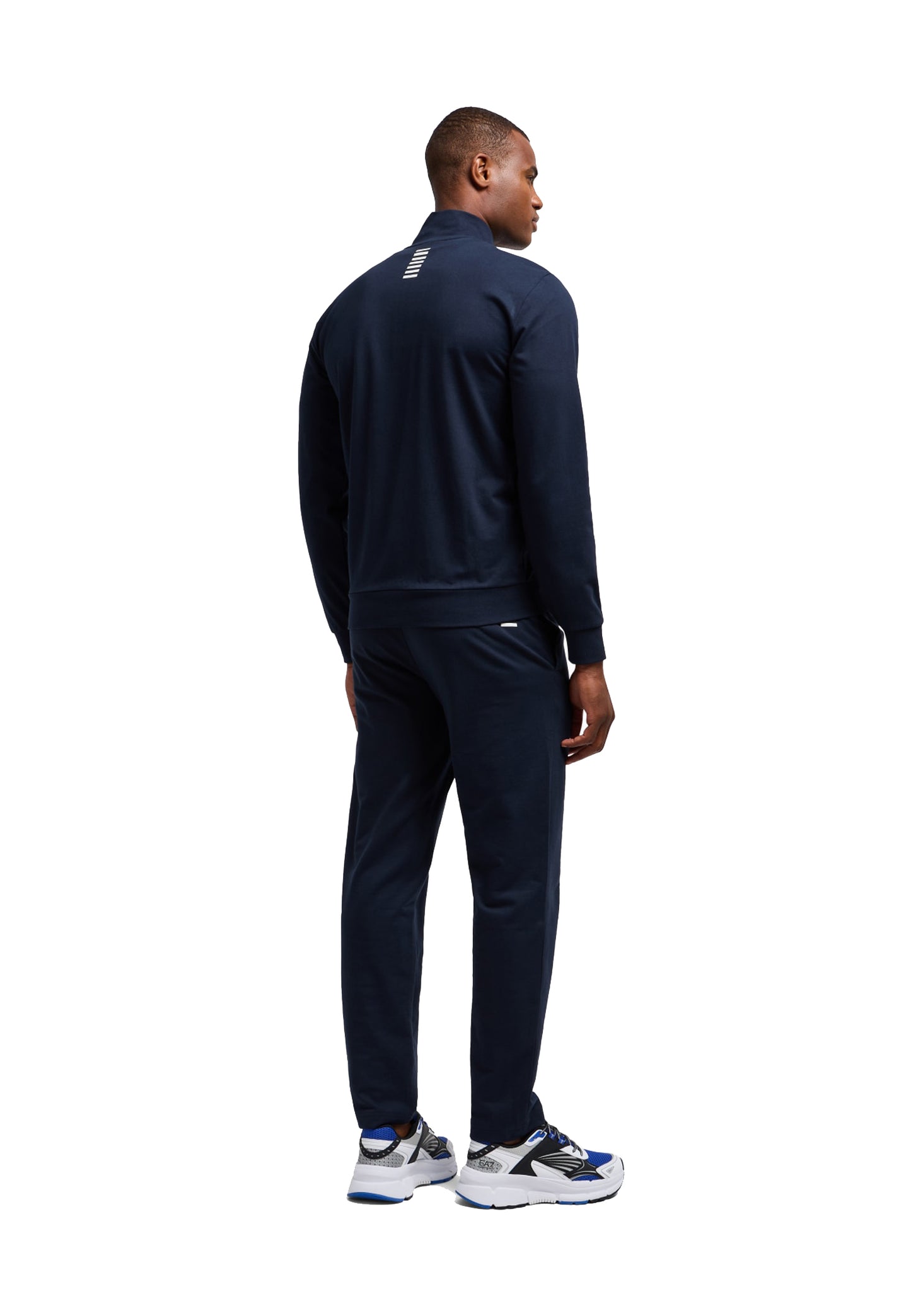 Tuta blu cotone sportiva Core Indentity EA7 Armani P26 8NPV61 PJVRZ 15621562 EA7 