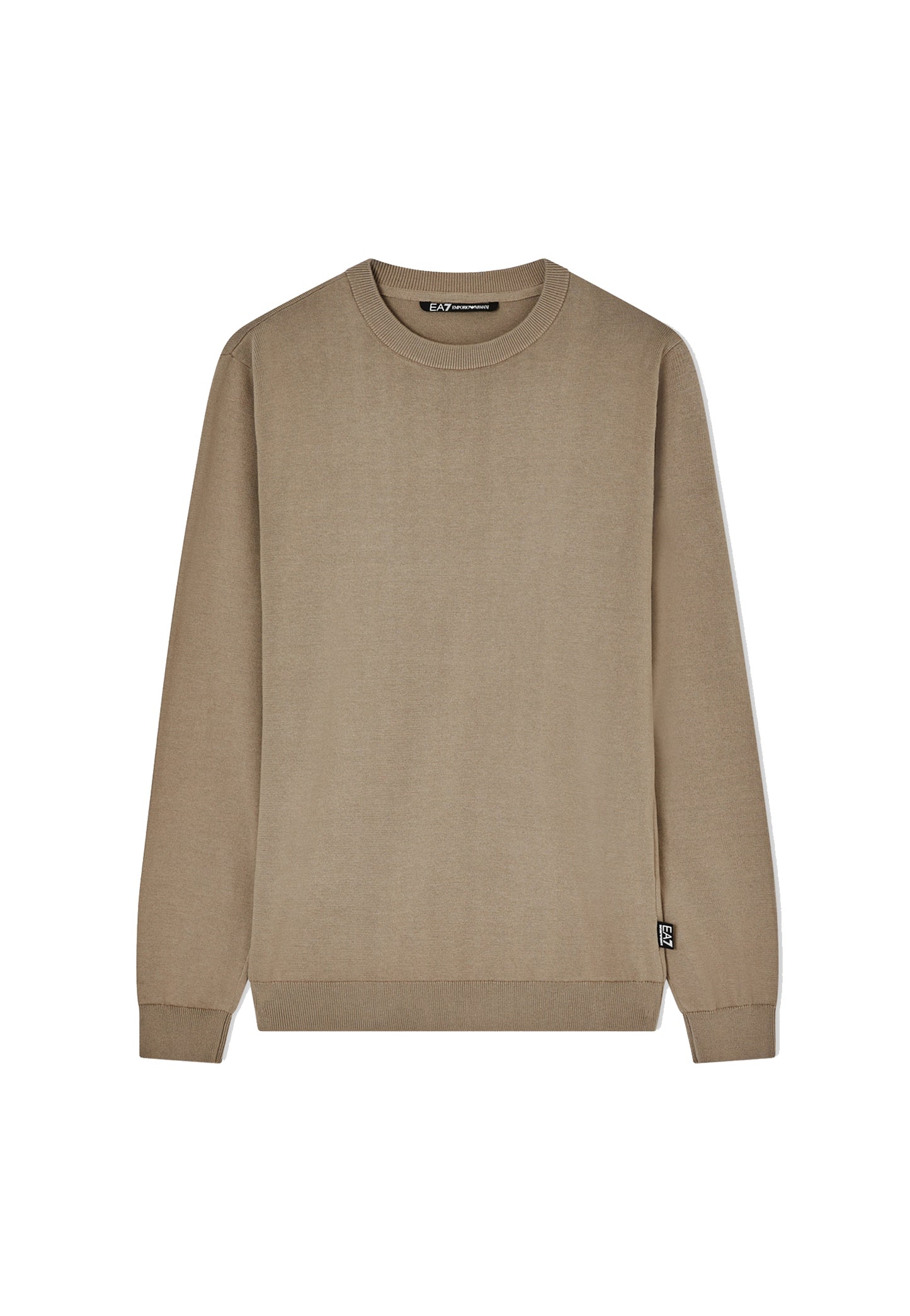 Maglia girocollo pullover marrone cotone EA7 Armani P26 7M000541 AF14755 U6167U6167 EA7 GOLF 