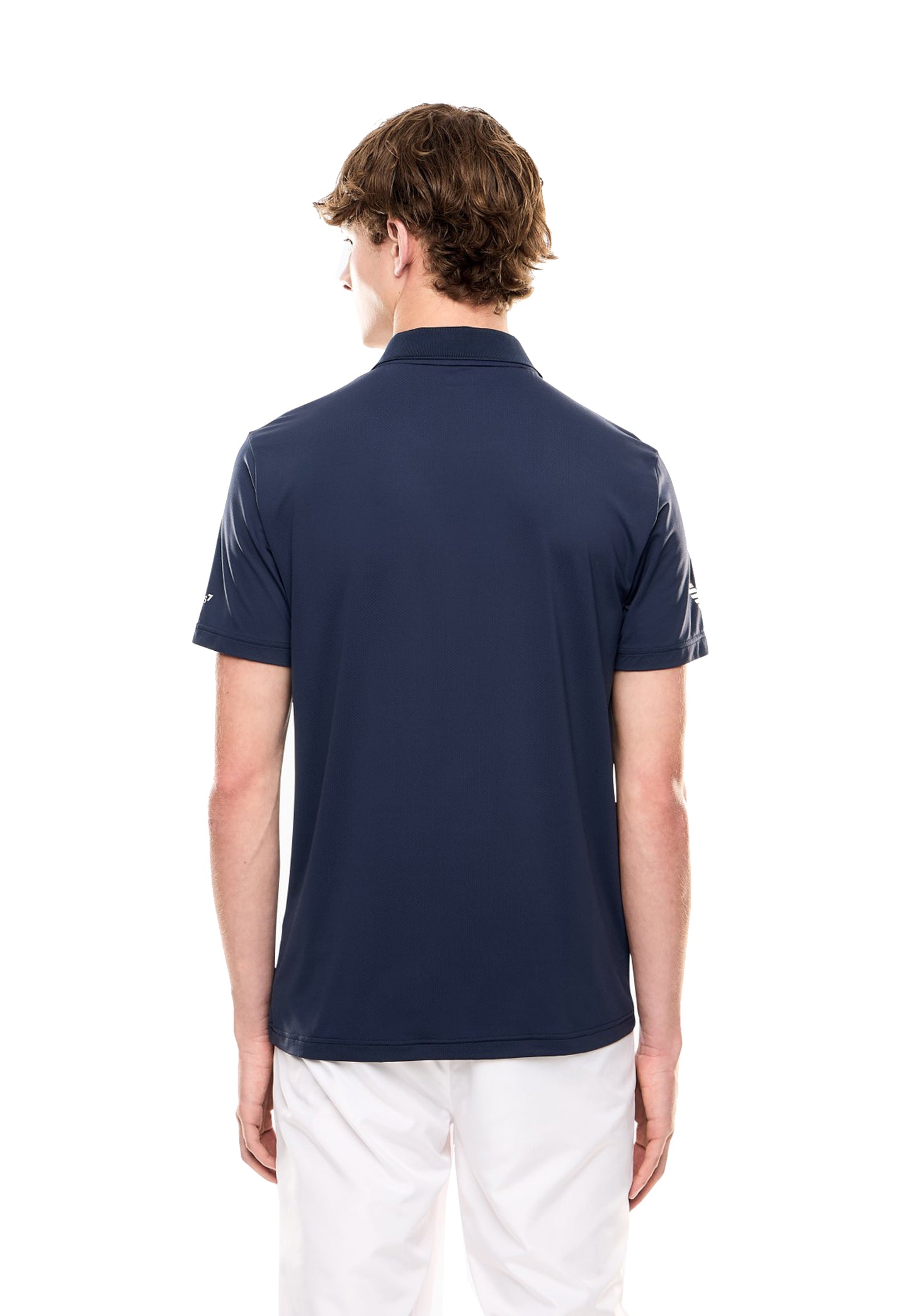 Polo tecnica blu maniche corte sportiva Ventus7 EA7 Armani P26 8NPF23 PJEMZ 15541554 EA7 TENNIS 
