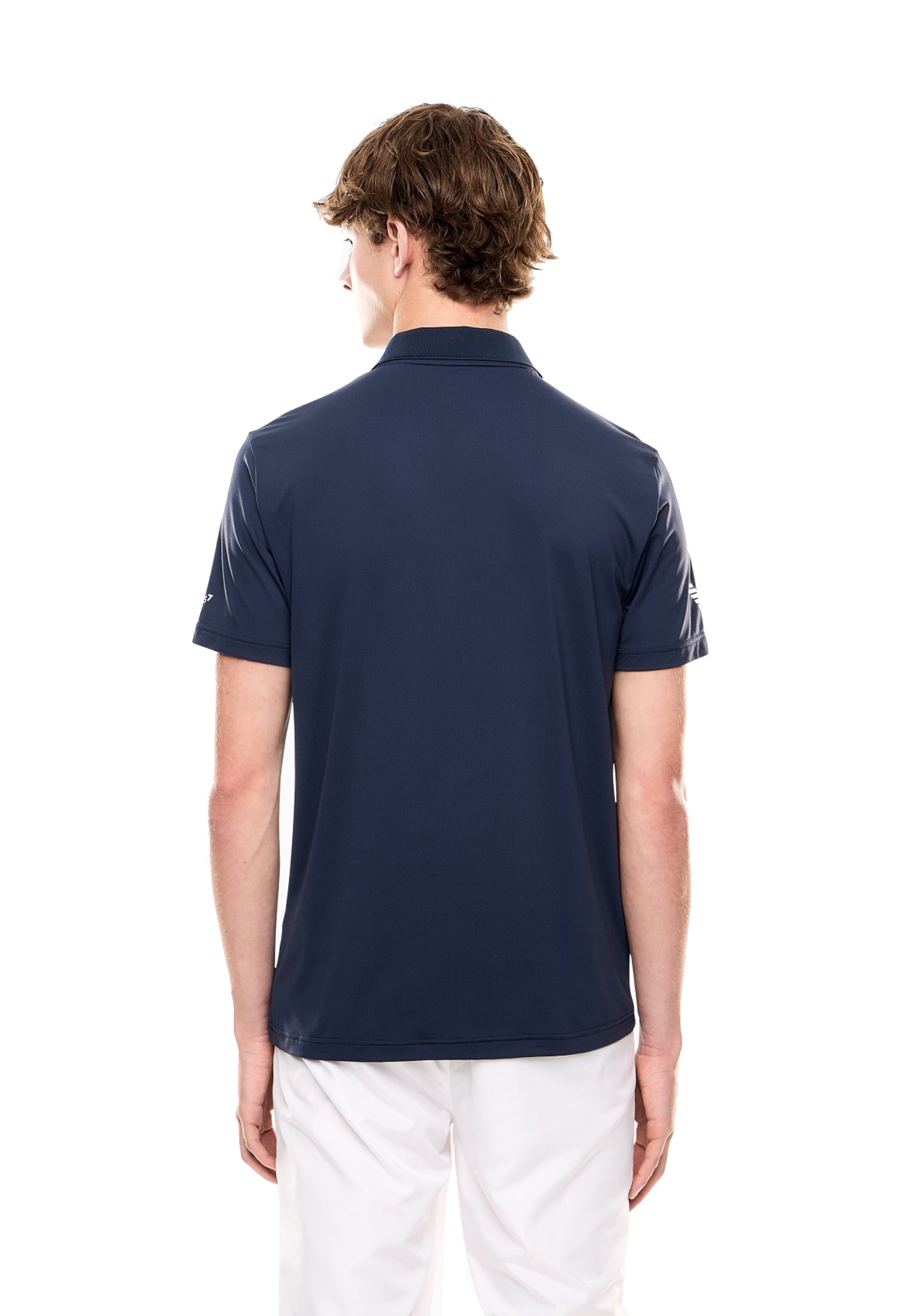 Polo tecnica blu maniche corte sportiva Ventus7 EA7 Armani P26 8NPF23 PJEMZ 15541554 EA7 TENNIS 
