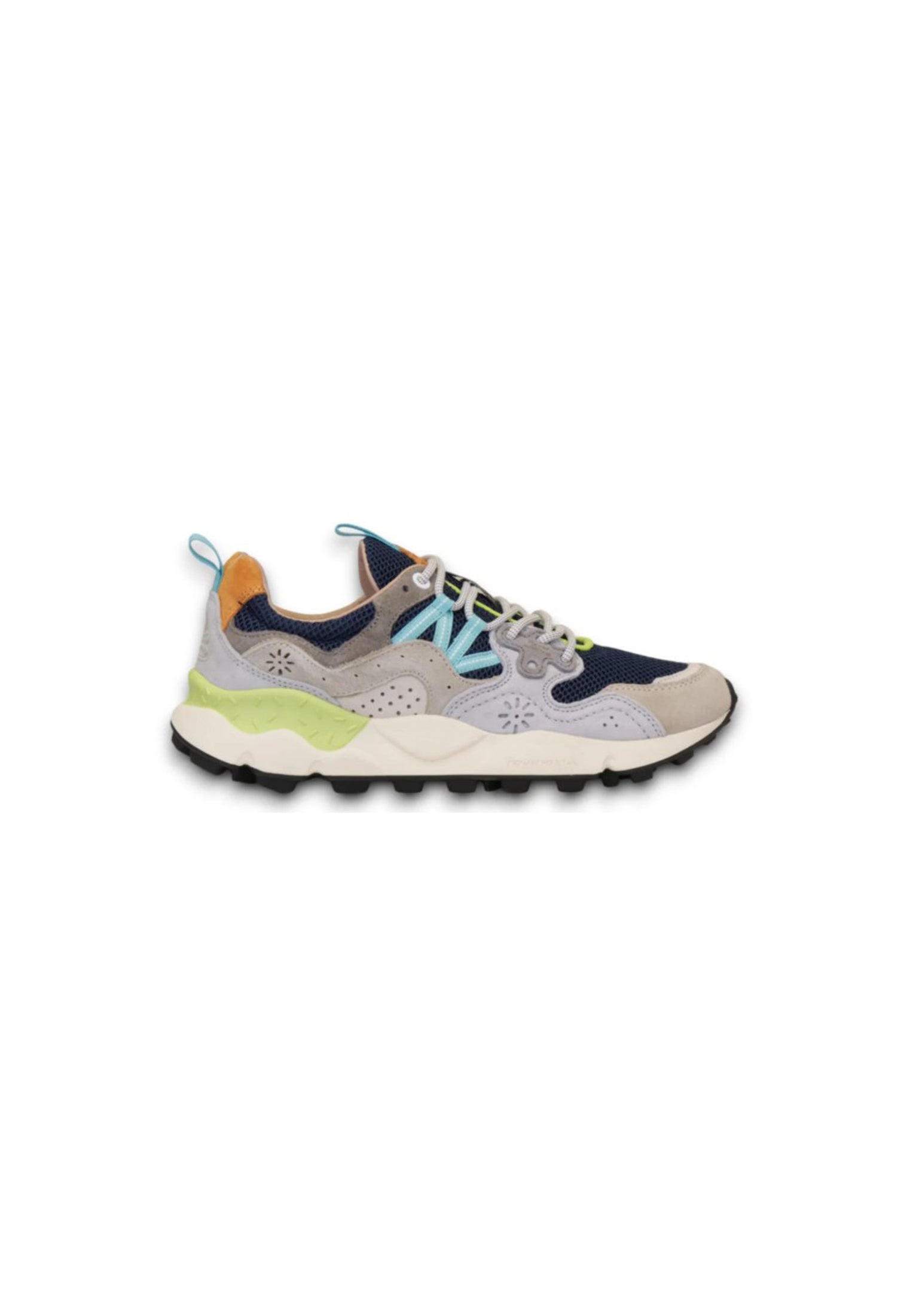 Scarpe sportive grigie suede pelle Yamano 3 Man Flower Mountain P26 2017816 1B271B27 FLOWER 