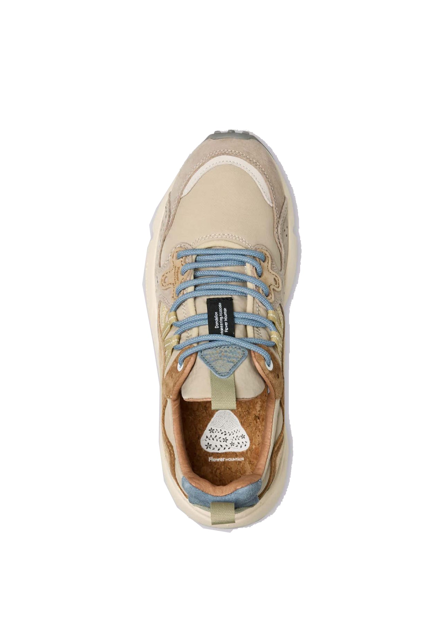 Scarpe sportive beige pelle suede Yamano 3 Uni Flower Mountain P26 2017818 1D531D53 FLOWER 