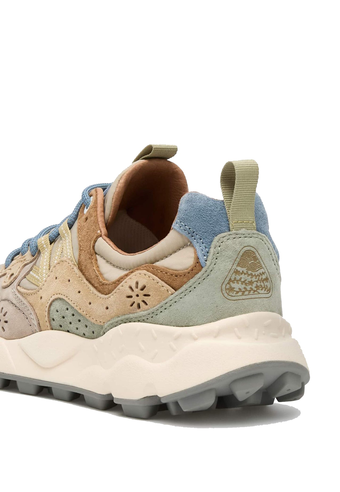 Scarpe sportive beige pelle suede Yamano 3 Uni Flower Mountain P26 2017818 1D531D53 FLOWER 