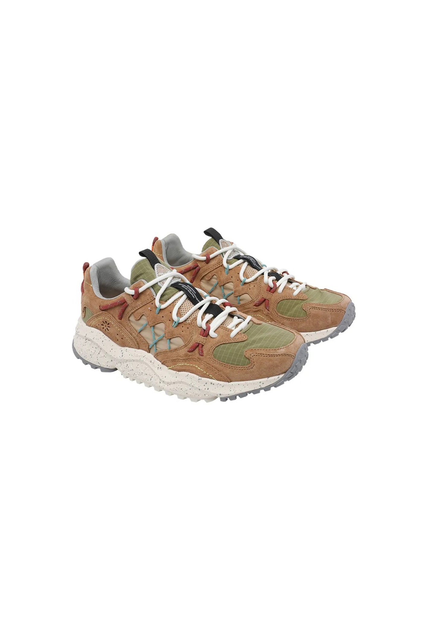 Scarpe sportive in pelle suede beige Yamabushi Flower Mountain P26 2019509 1D571D57 FLOWER 