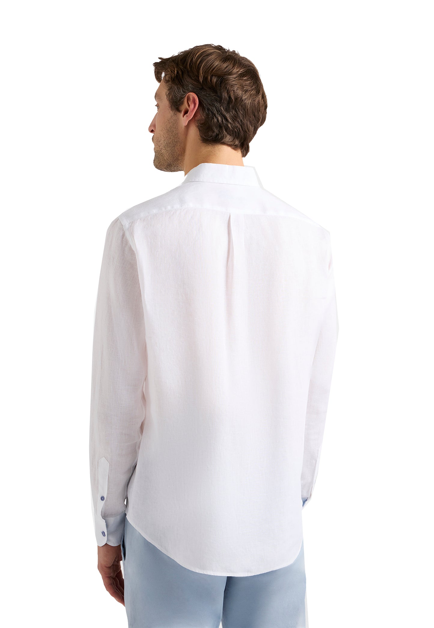 Camicia bianca lino fasce Harmont&Blaine P26 CRQ622010883M 100100 HARMONT&BLAINE 