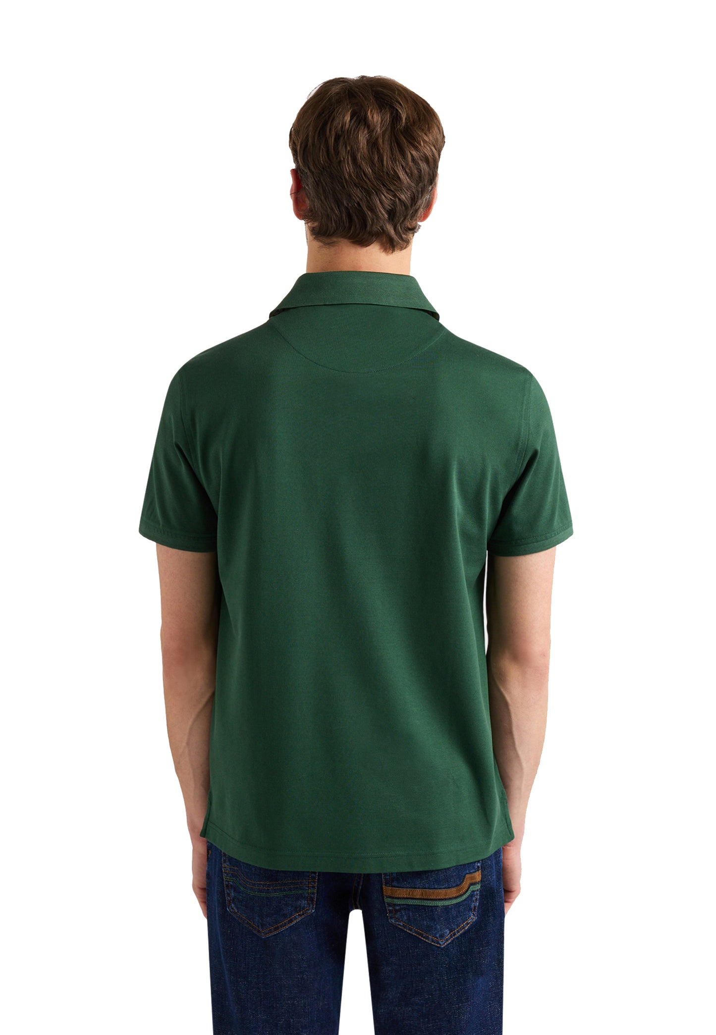 Polo verde cotone con taschino manica corta Harmont&Blaine P26 LRQ372021215 672672 HARMONT&BLAINE 