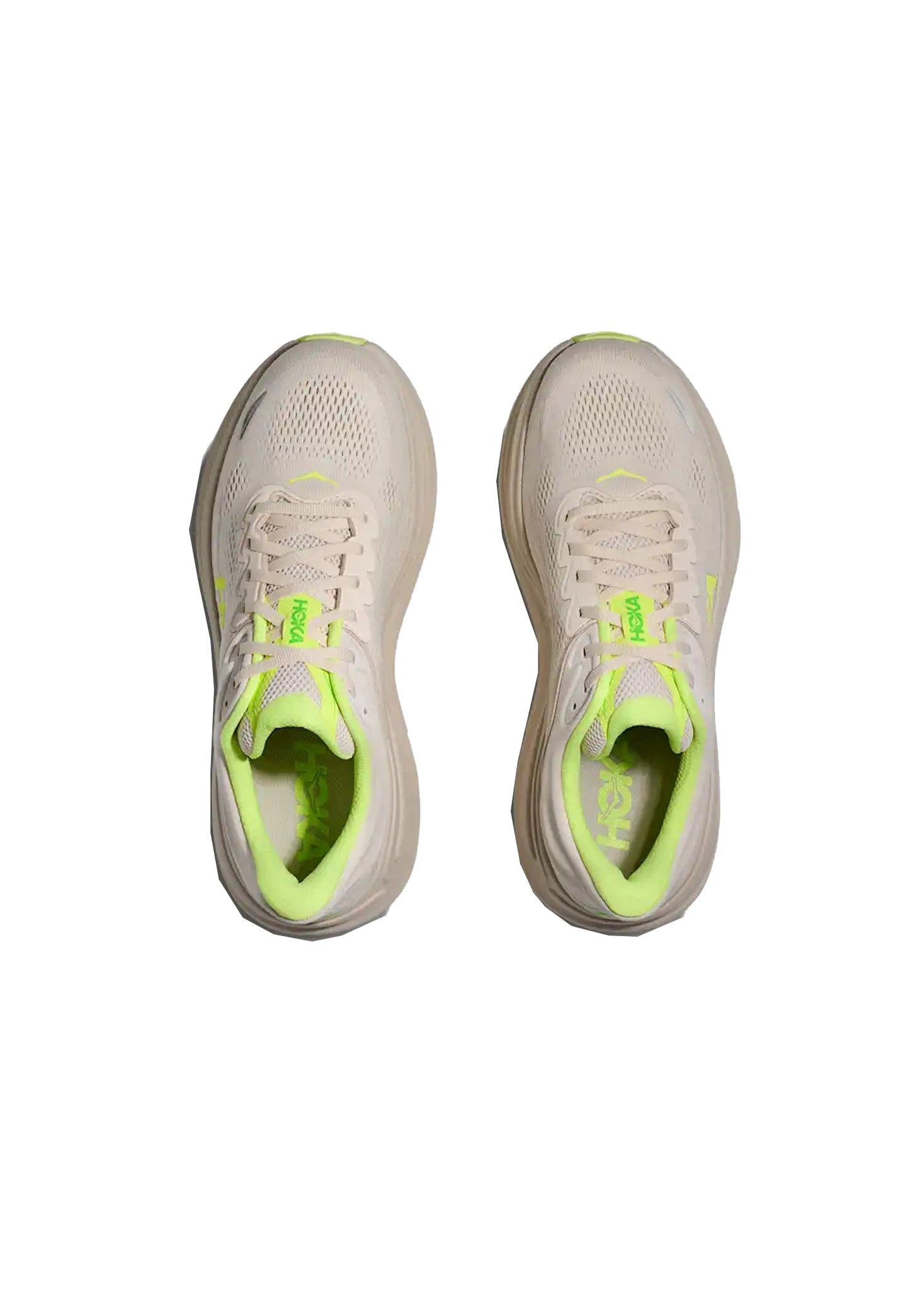 Scarpe sportive da corsa running bianche e gialle Bondi 9 Hoka P26 1162011 GYZGYZ HOKA 