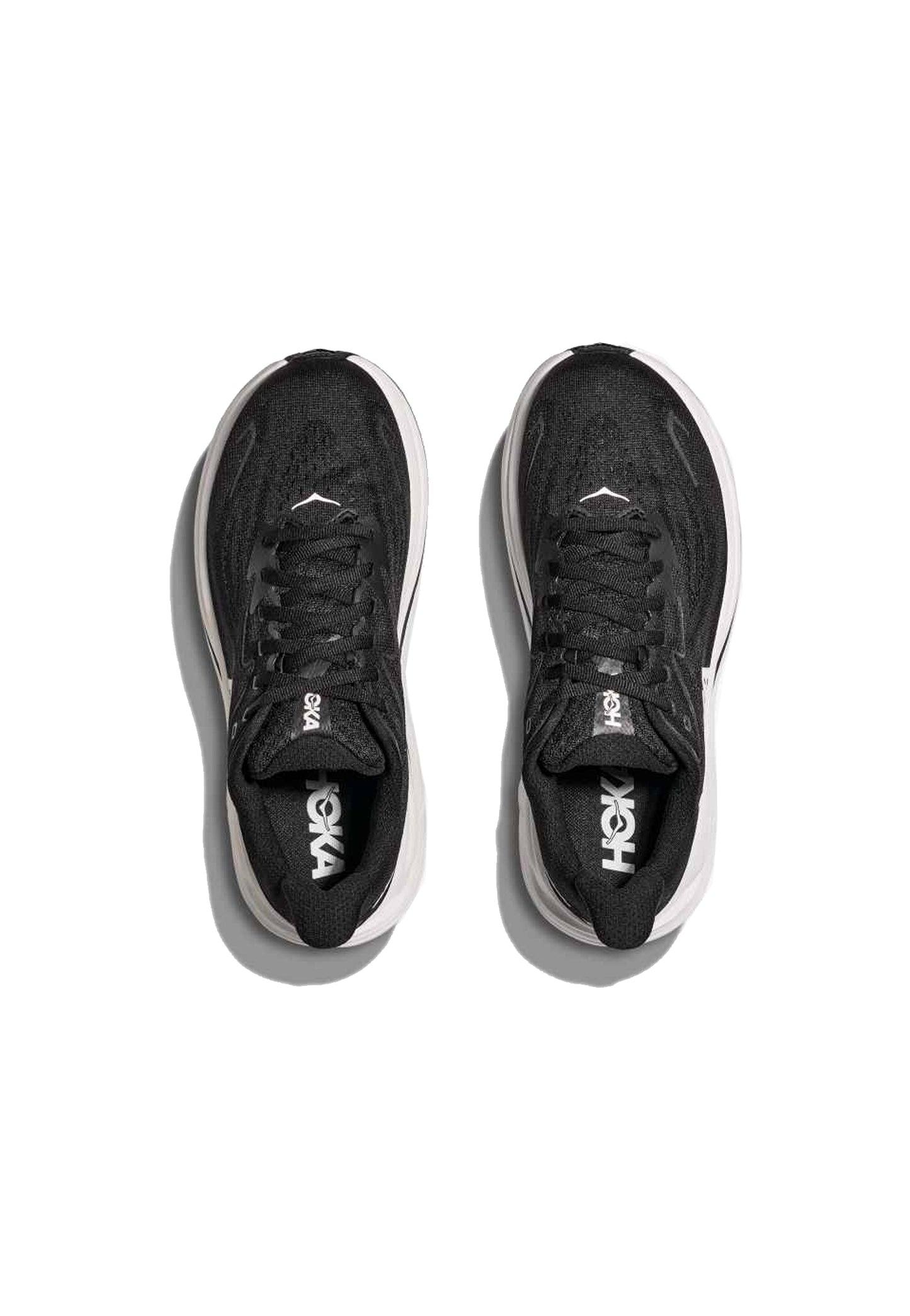 Scarpe sportive running nere M CLIFTON 10 Hoka P26 1162030 BWHTBWHT HOKA 