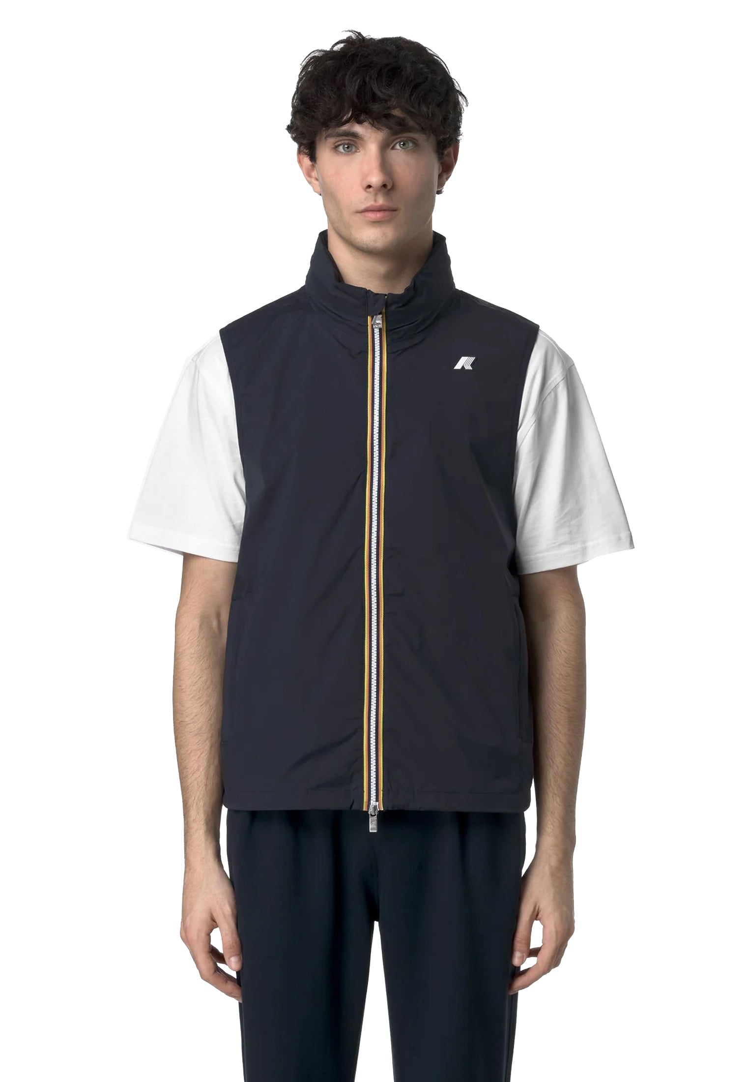 Gilet Smanicato blu mezza stagione Valen Stretch K-Way P26 K3123TW K89K89 K-WAY 