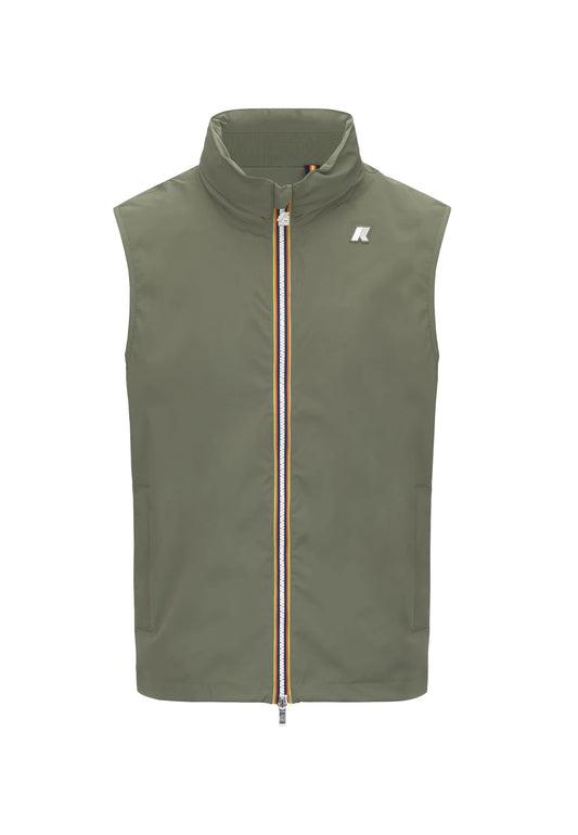 Gilet Smanicato verde Valen K-Way P26 K3123TW V15V15 K-WAY 