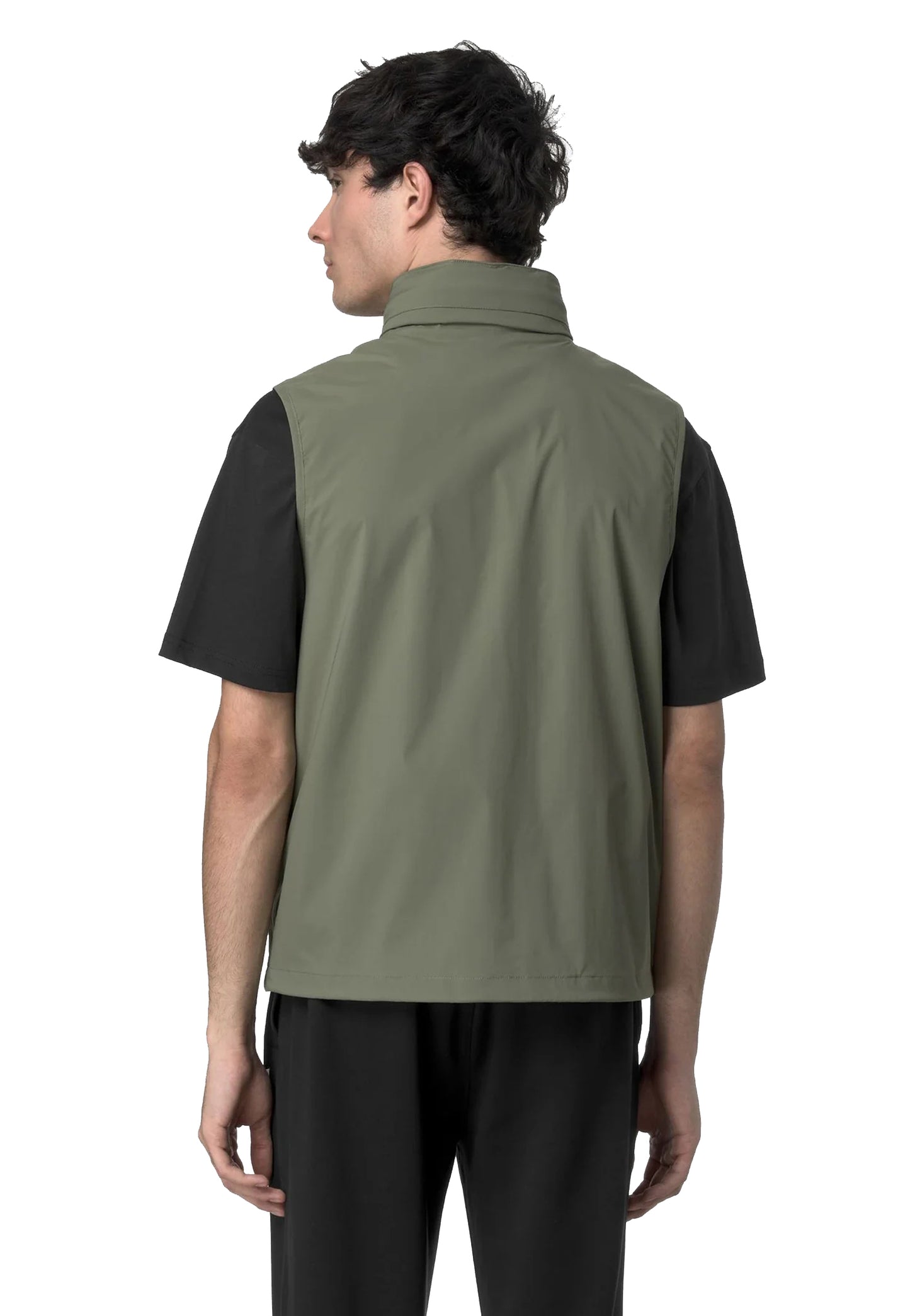 Gilet Smanicato verde Valen K-Way P26 K3123TW V15V15 K-WAY 