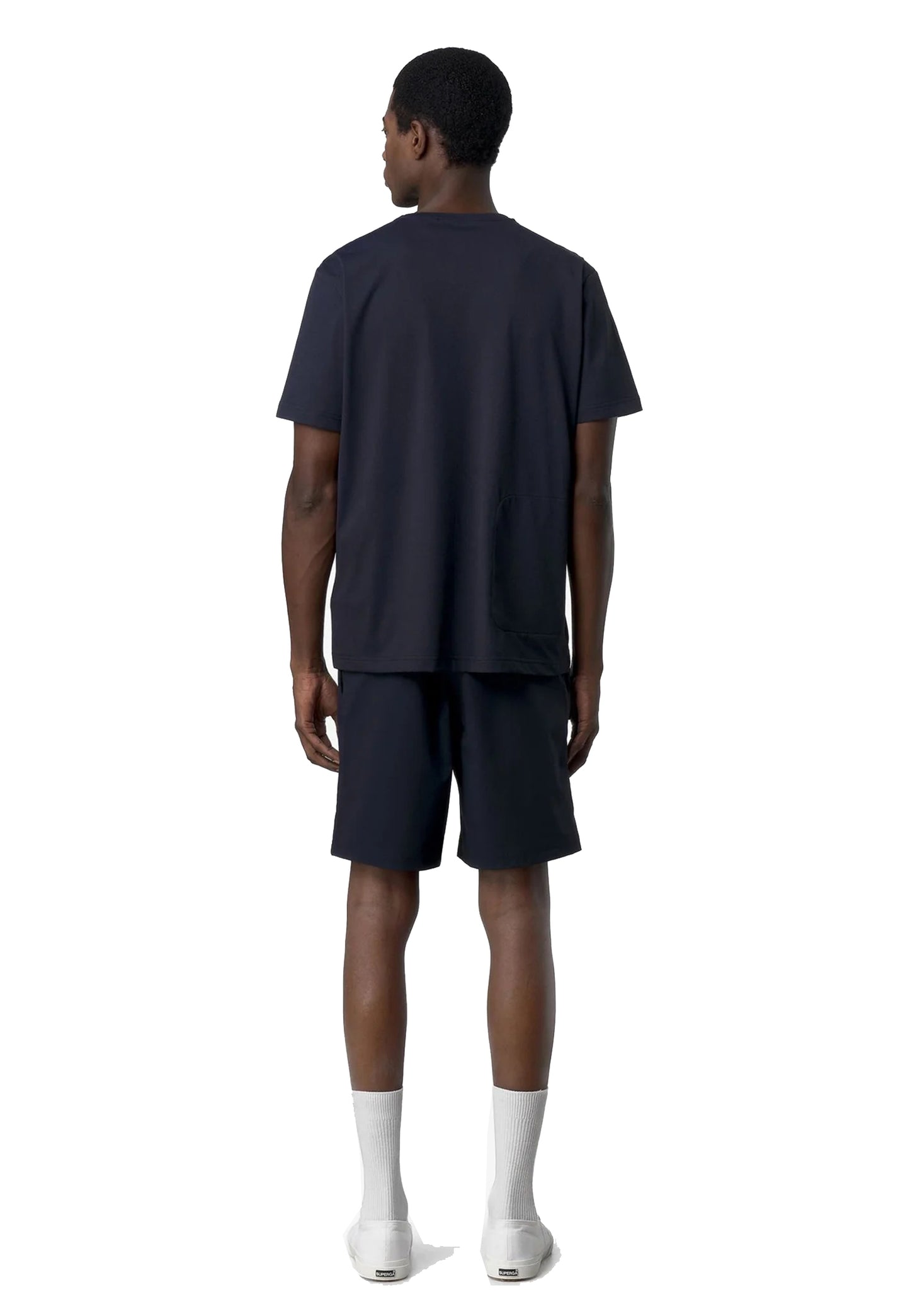 T-shirt girocollo blu Sergine K-Way P26 K5137QW K89K89 K-WAY 