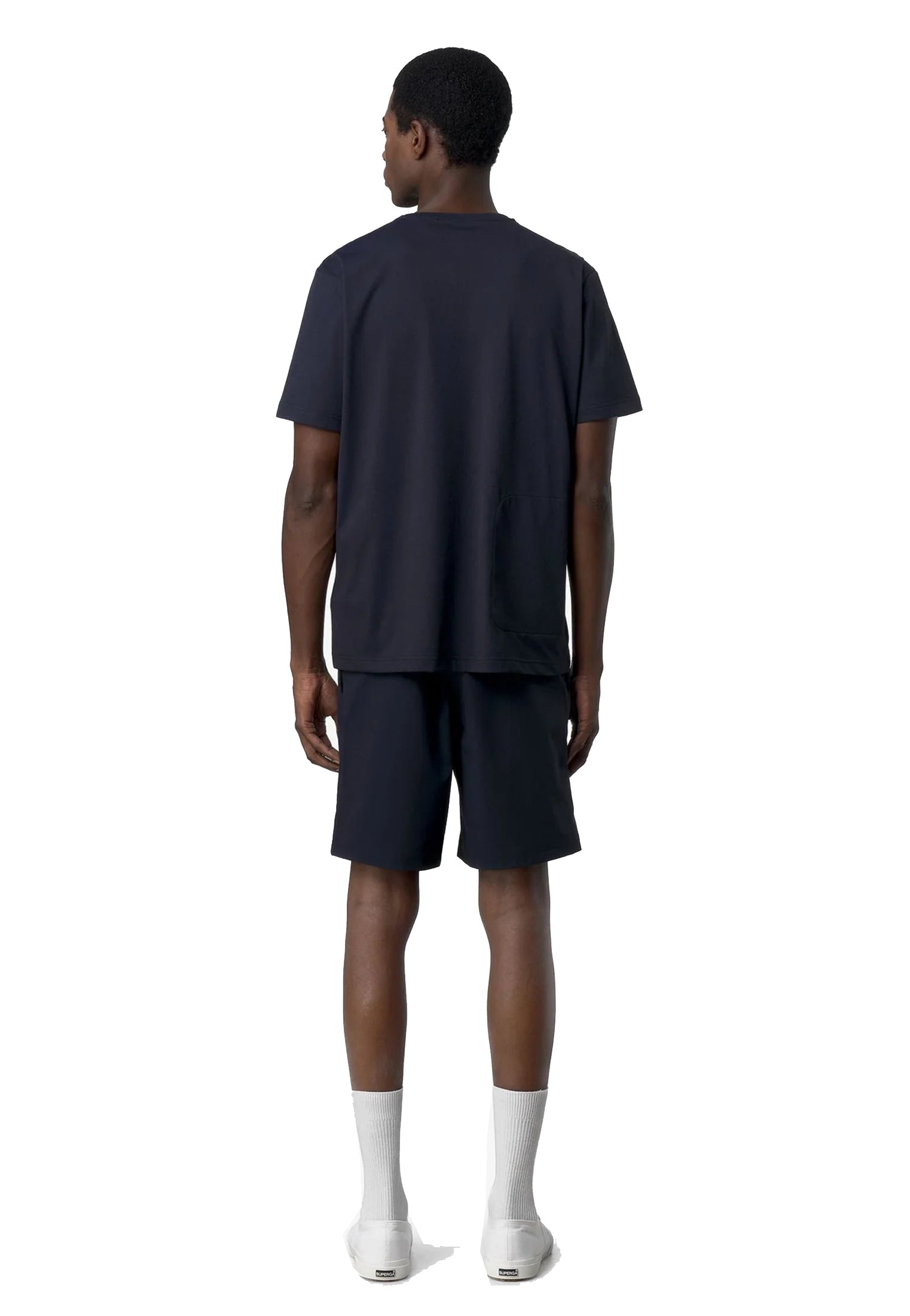 T-shirt girocollo blu Sergine K-Way P26 K5137QW K89K89 K-WAY 