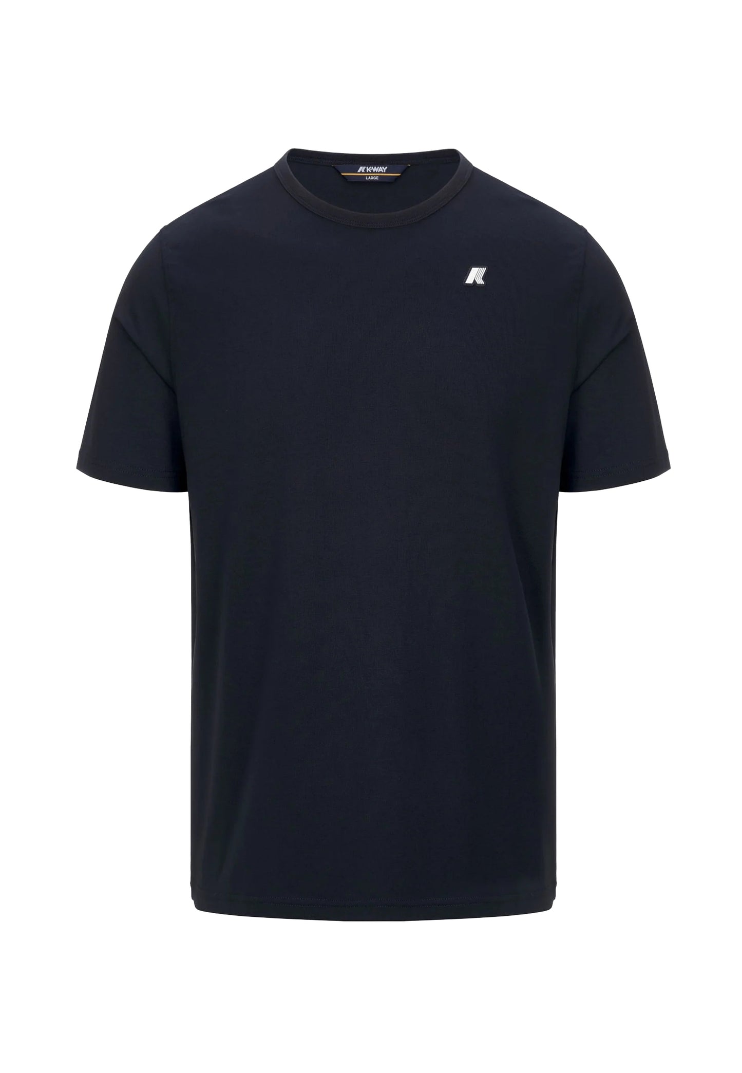 T-shirt girocollo blu cotone jersey Adame Light K-Way P26 K71349W K89K89 K-WAY 