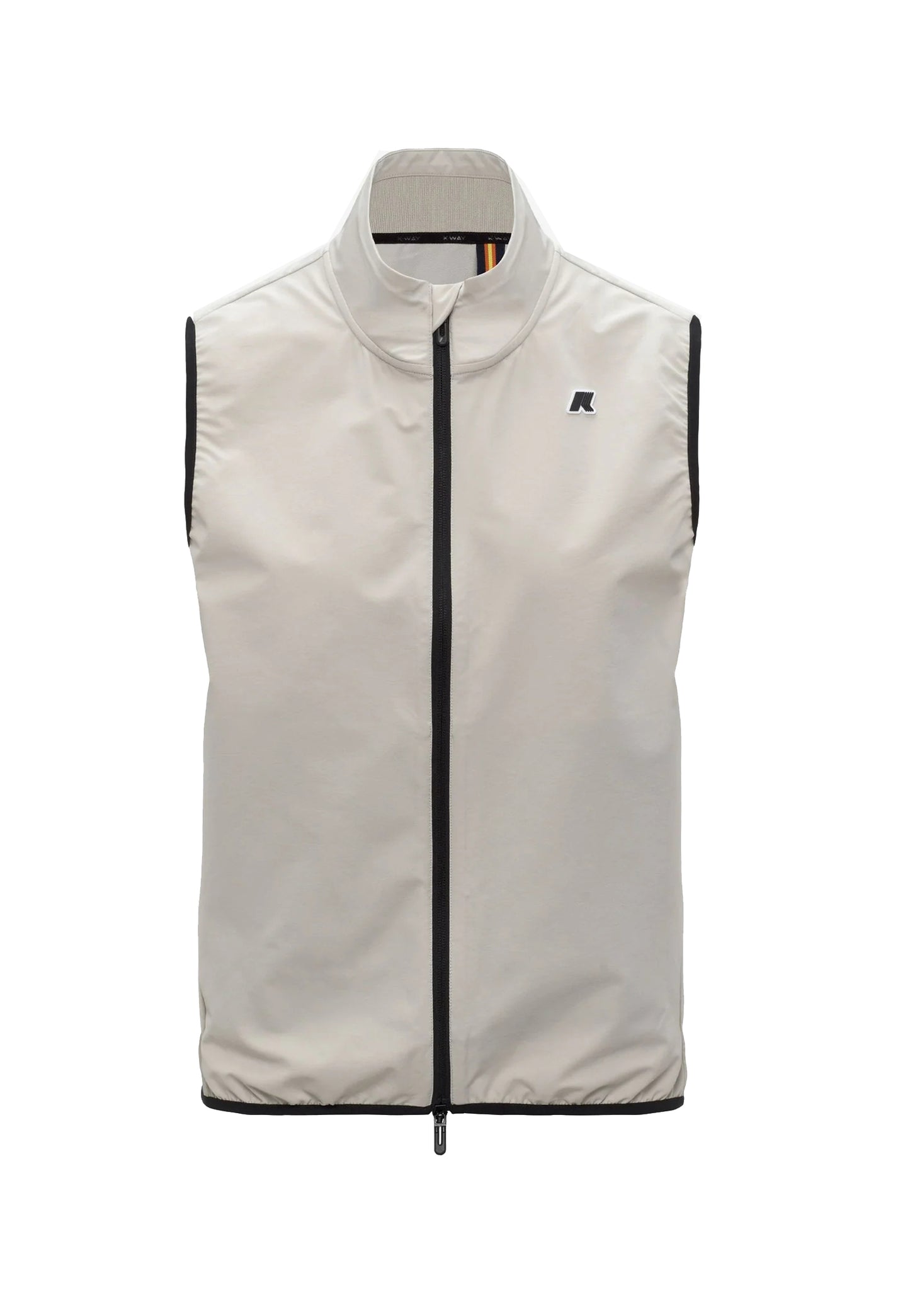 Gilet smanicato unisex beige Fleece Flaner K-Way P26 K8143VW 634634 K-WAY 