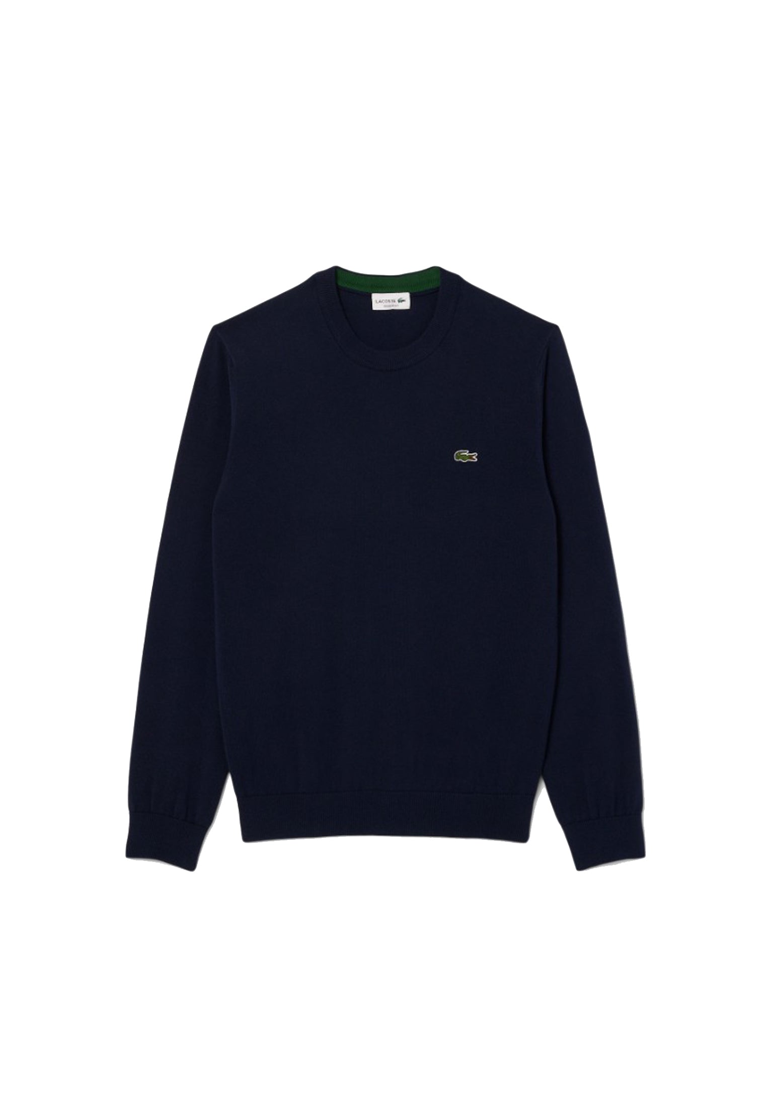 Maglia pullover girocollo blu cotone Lacoste P26 AH1985 166166 LACOSTE 