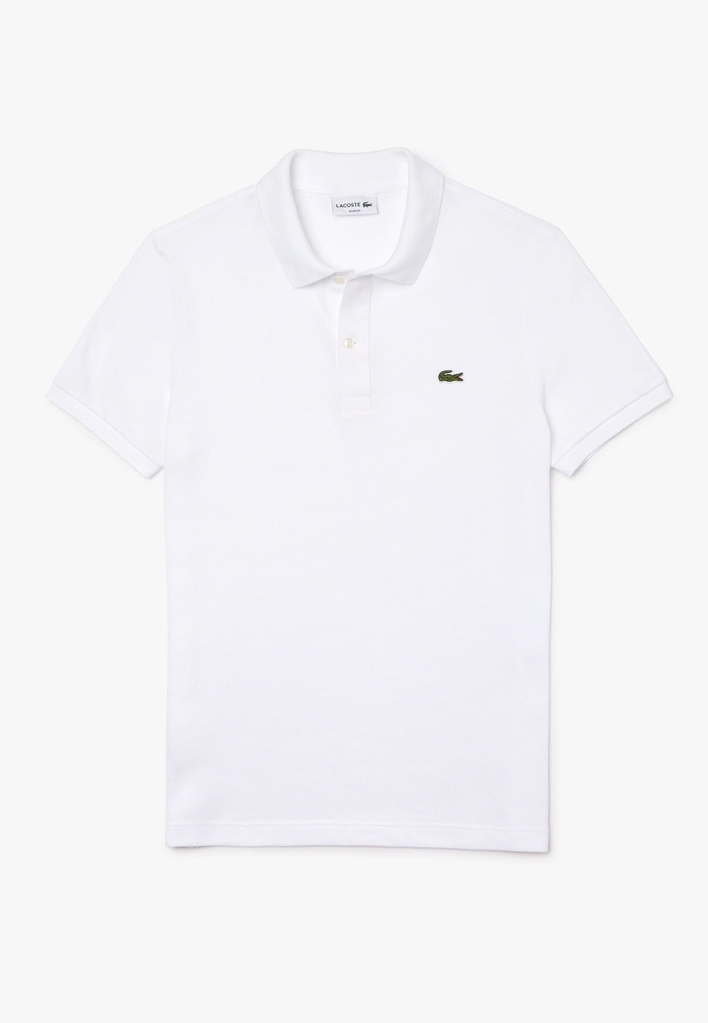 Polo mezze maniche bianca slim fit Lacoste P26 PH4012 001001 LACOSTE 