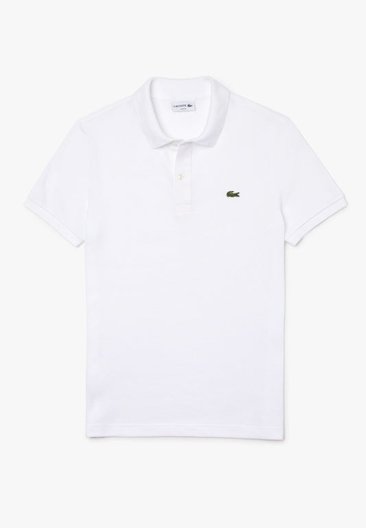 Polo mezze maniche bianca slim fit Lacoste P26 PH4012 001001 LACOSTE 