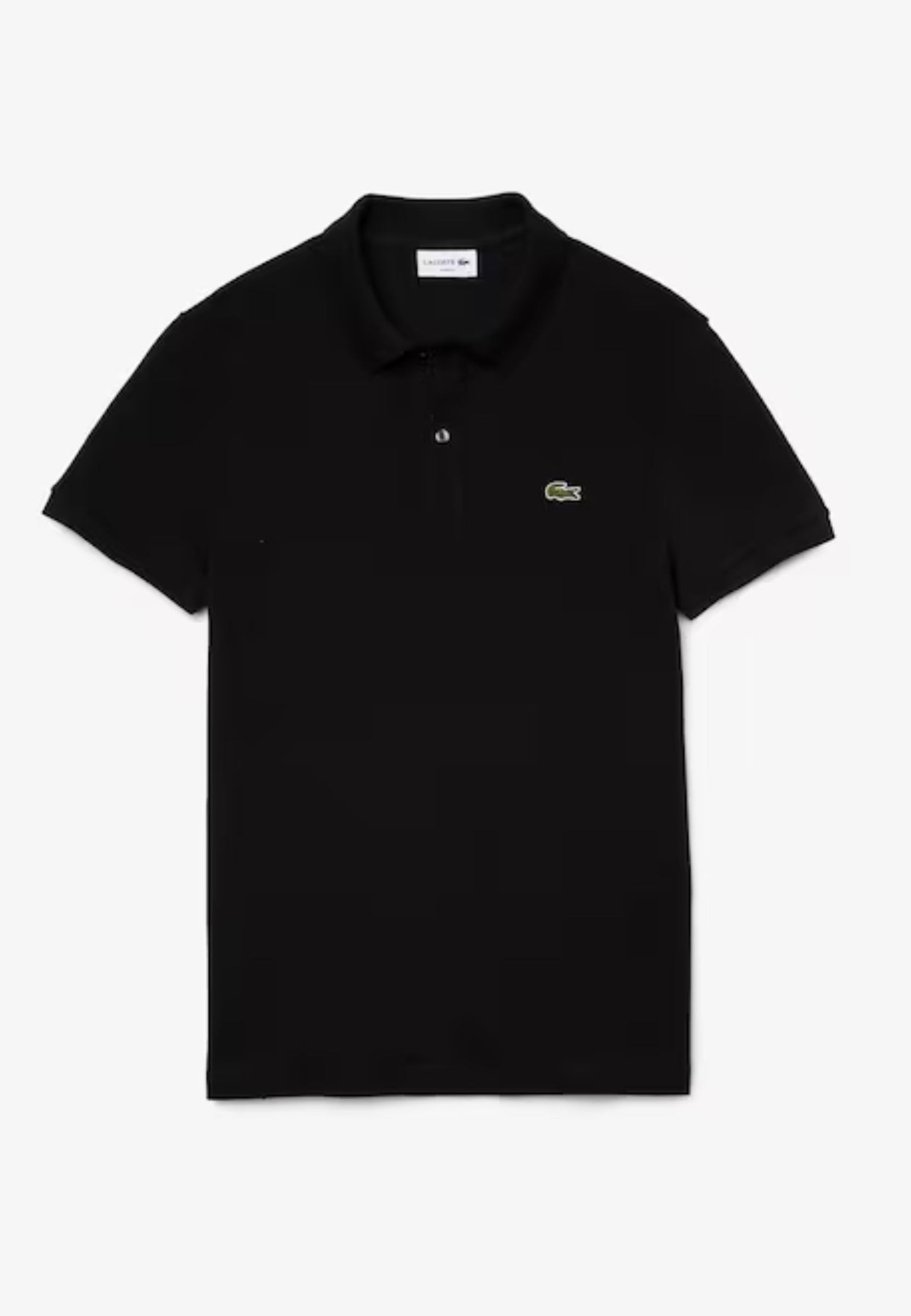 Polo mezze maniche nera slim fit Lacoste P26 PH4012 031031 LACOSTE 