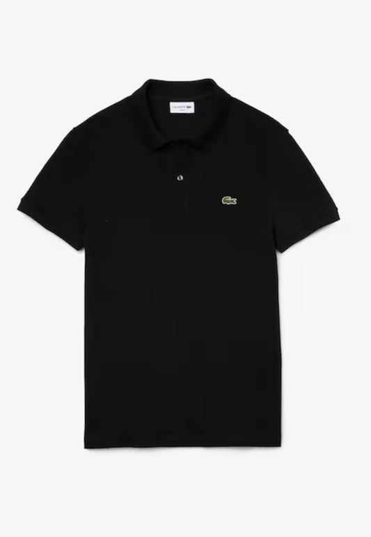 Polo mezze maniche nera slim fit Lacoste P26 PH4012 031031 LACOSTE 