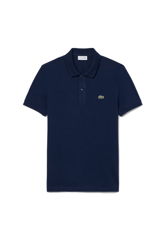 Polo blu cotone slim fit Lacoste P26 PH4012 166166 LACOSTE 