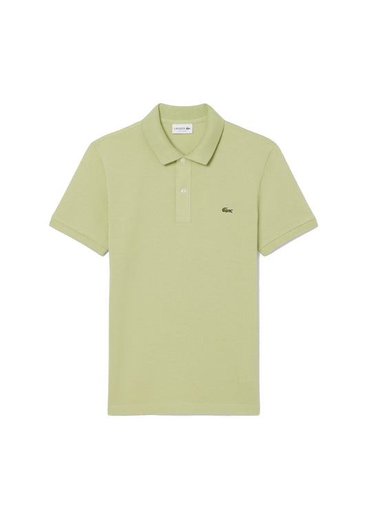 Polo mezza manica verde lime cotone slim fit Lacoste P26 PH4012 UYBUYB LACOSTE 