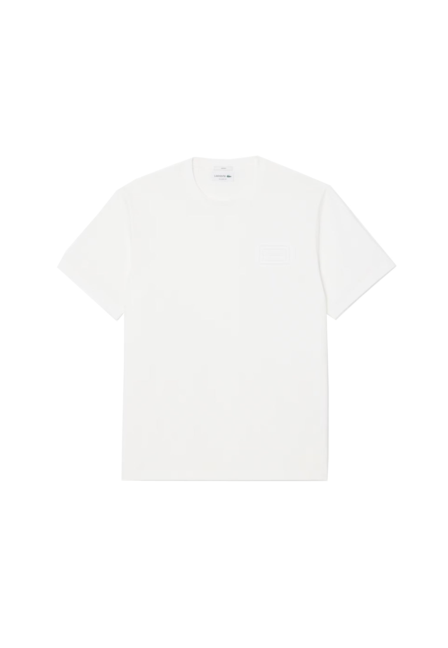 T-shirt girocollo cotone bianca Lacoste P26 TH0753 70V70V LACOSTE 