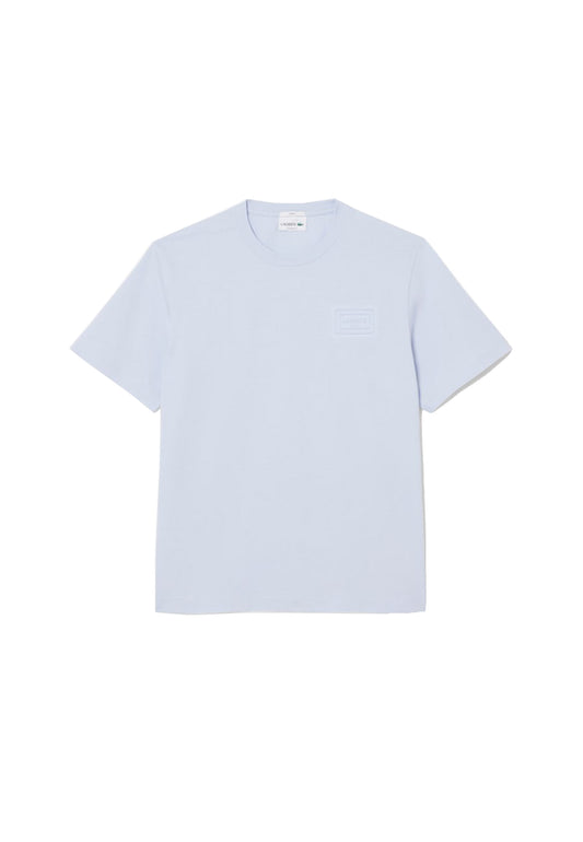 T-shirt girocollo cotone azzurra Lacoste P26 TH0753 J2GJ2G LACOSTE 