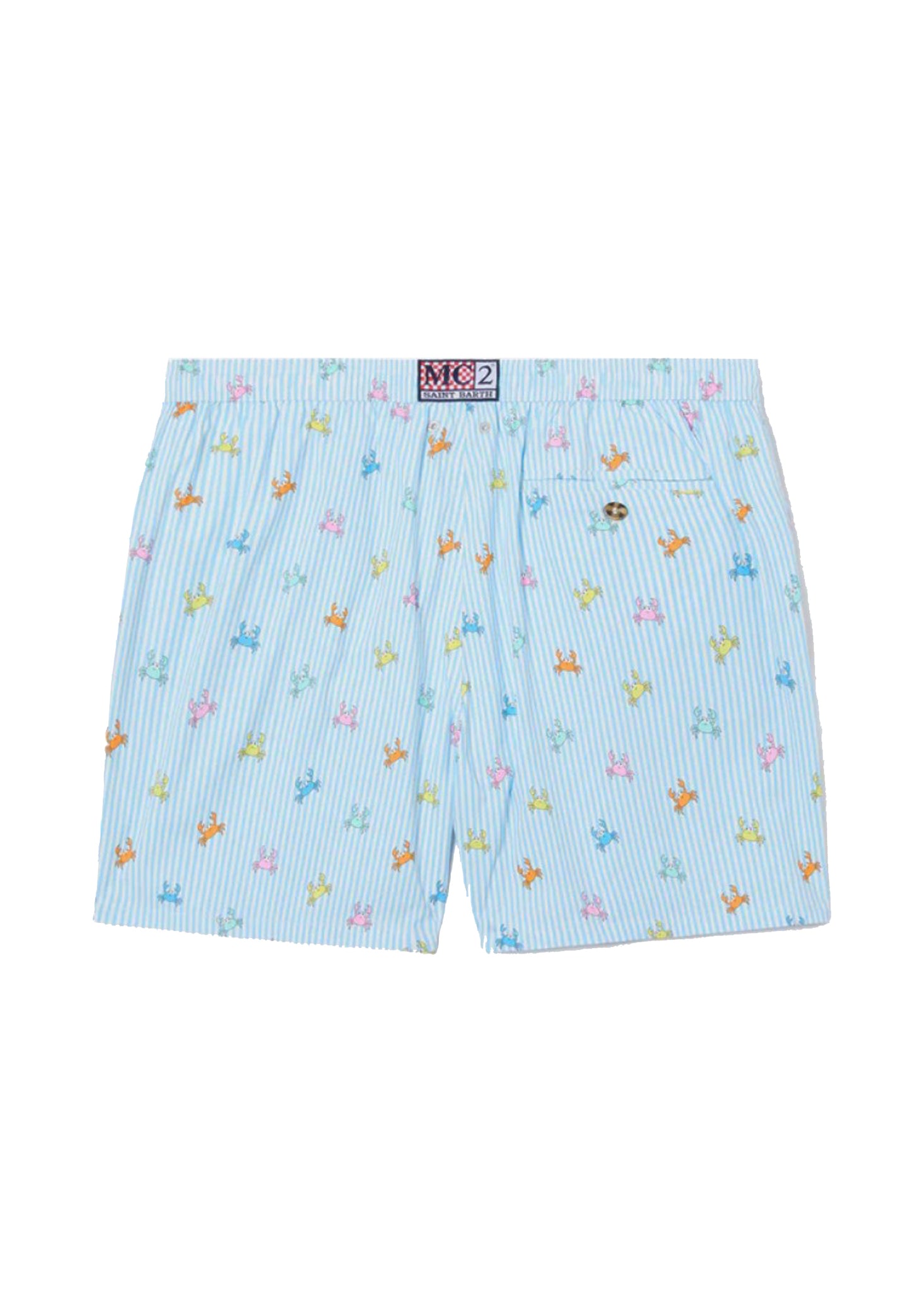Costume da mare spiaggia bagno pantaloncino Lighiting Micro granchi MC2 Saint Barth P26 LIG0016 01081L01081L MC2 
