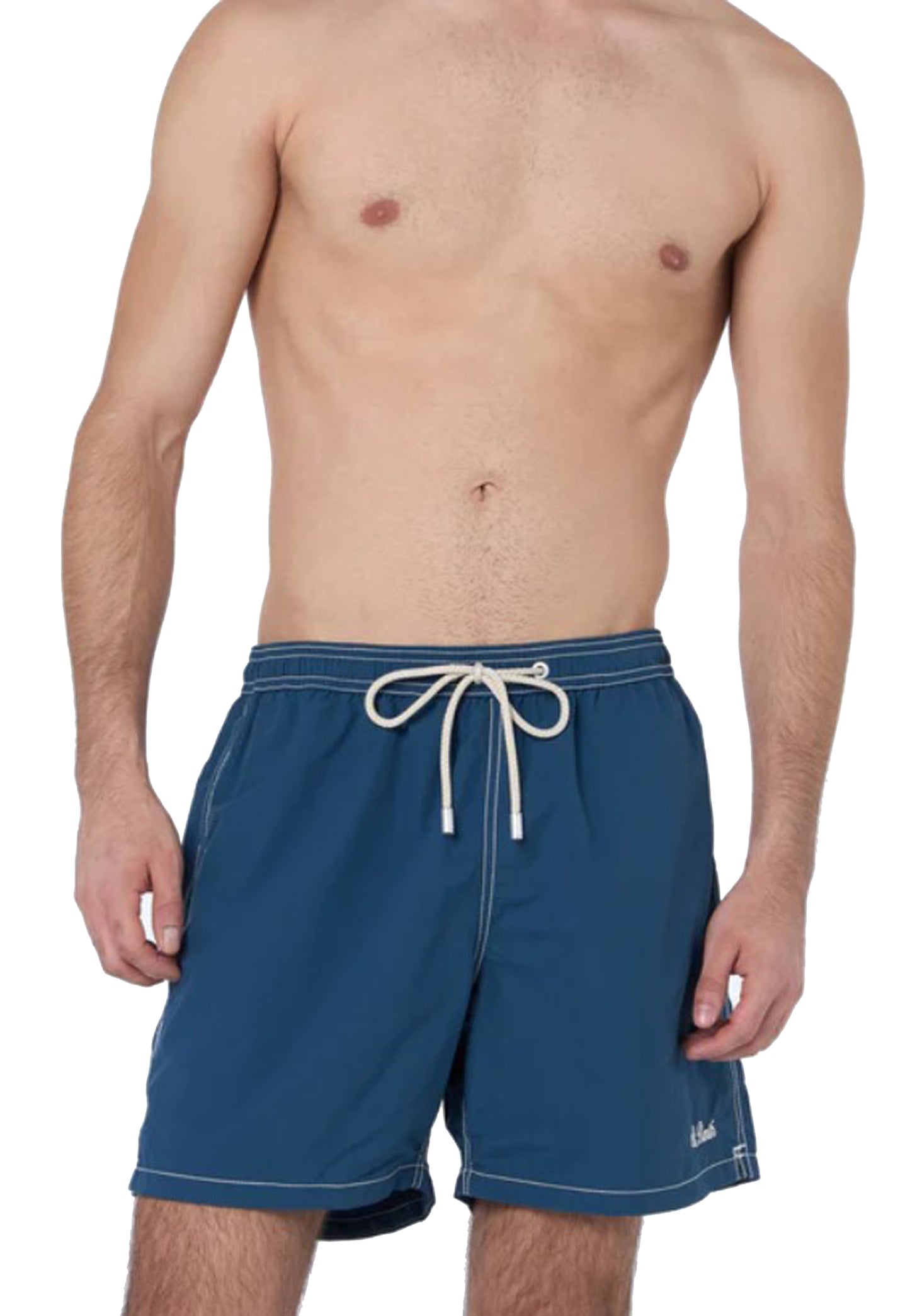 Costume pantaloncino blu classico Patmos MC2 Saint Barth P26 PATM001 00248L00248L MC2 