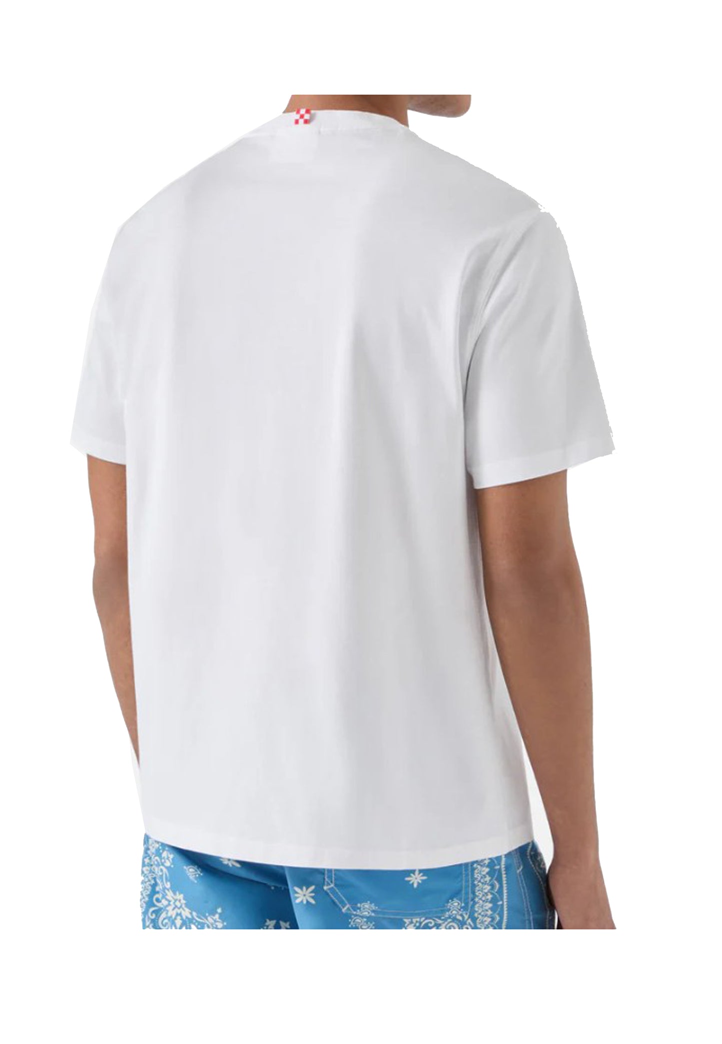 T-shirt girocollo bianca Portofino Paloma MC2 Saint Barth P26 POT0001 00323L00323L MC2 