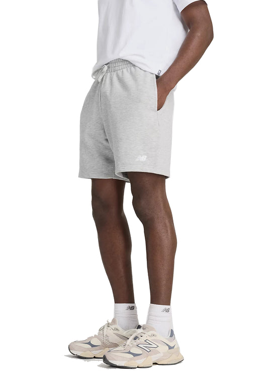 Pantaloncini corti short sportivi grigi New Balance P26 MS41520AG ATHLETICGREY NEW BALANCE 