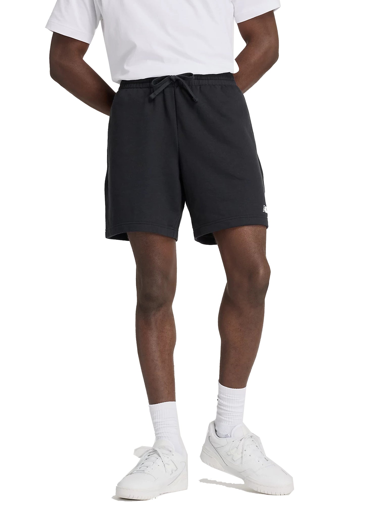 Pantaloncini corti short sportivi neri New Balance P26 MS41520BK BLACK NEW BALANCE 