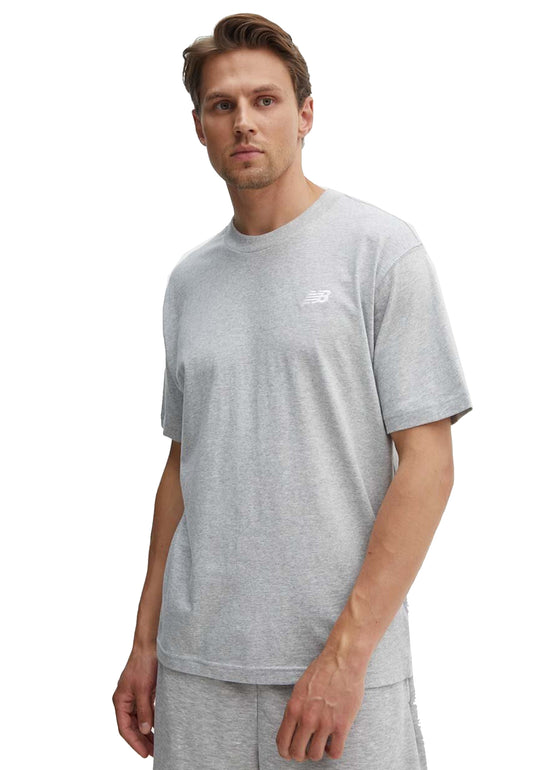 T-shirt girocollo cotone grigia Sport Essential New Balance P26 MT41509AG ATHLETICGREY NEW BALANCE 