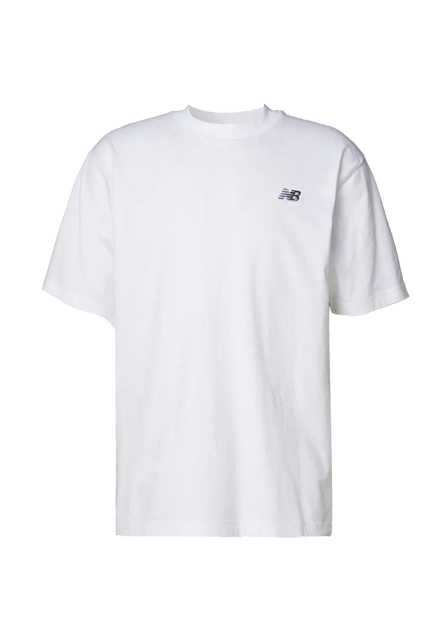 T-shirt girocollo cotone bianca Sport Essential New Balance P26 MT41509WT WHITE NEW BALANCE 