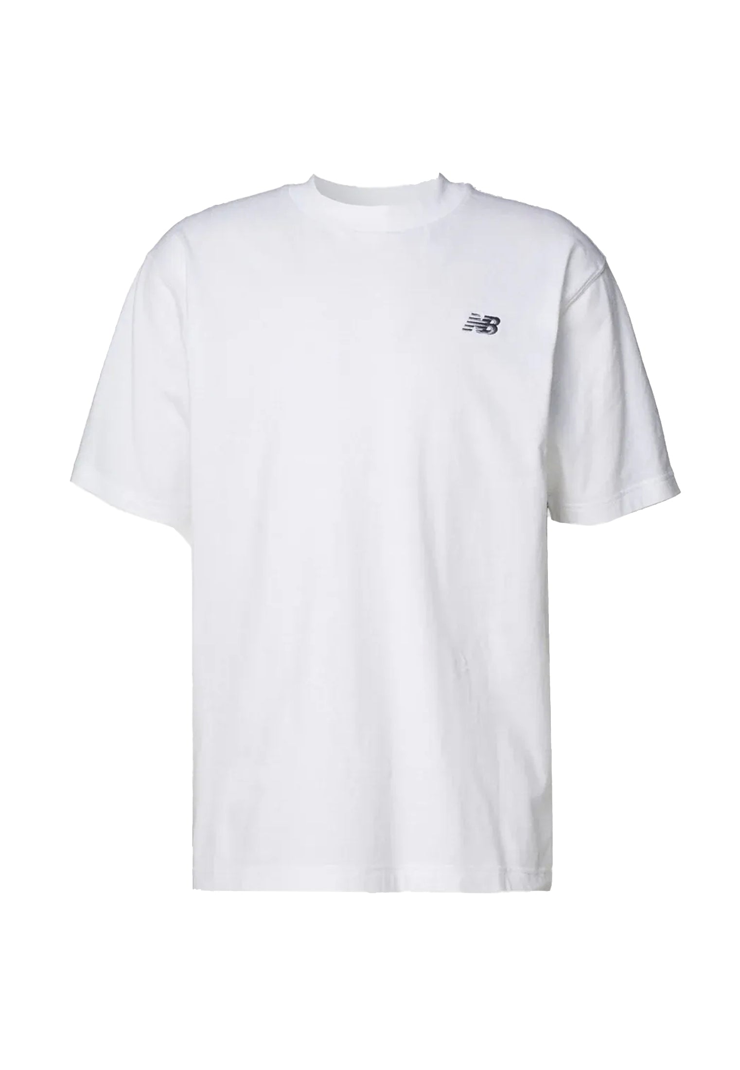 T-shirt girocollo cotone bianca Sport Essential New Balance P26 MT41509WT WHITE NEW BALANCE 