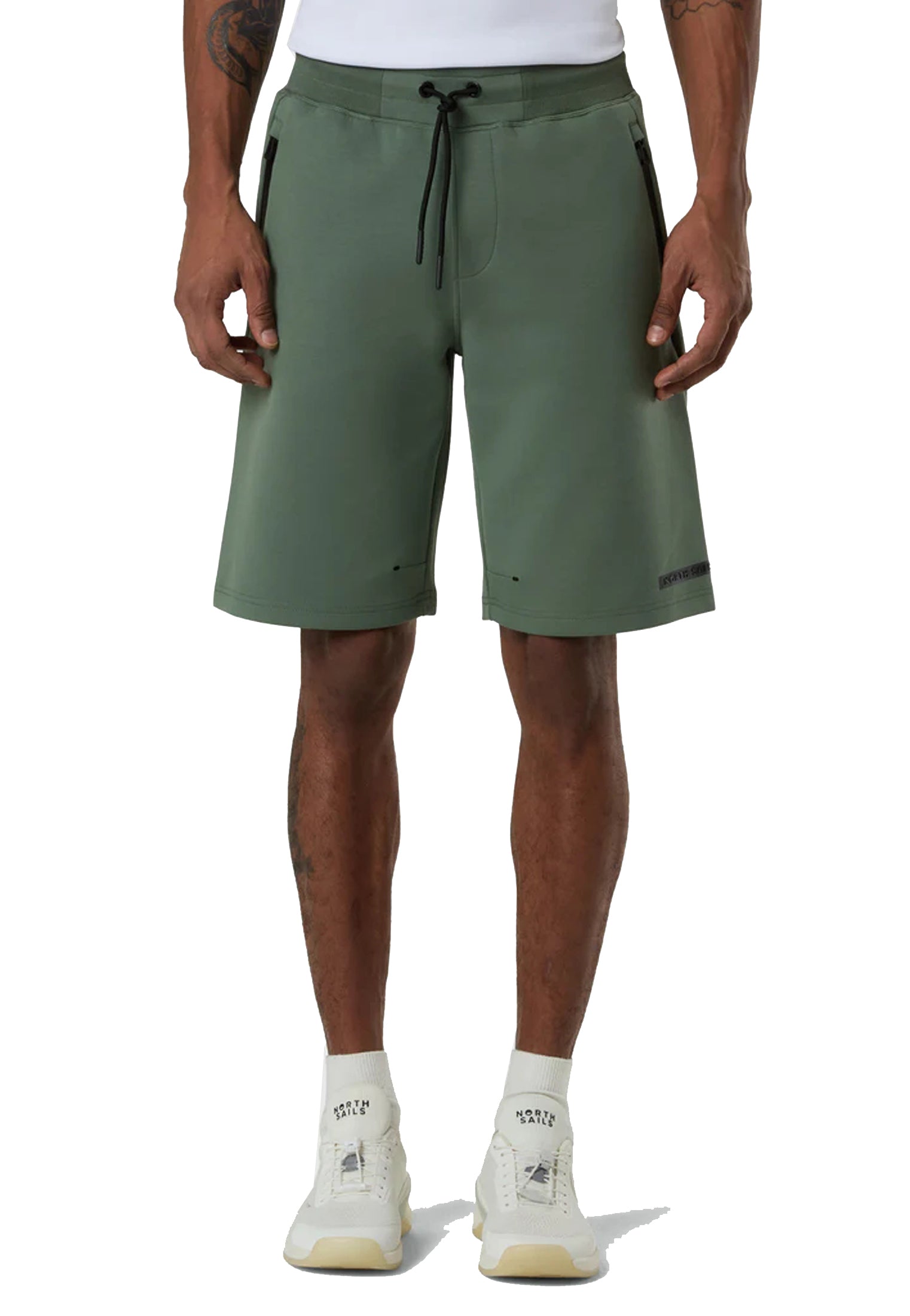 Pantaloni corti bermuda misto cotone verdi scuba North Sails P26 673254 04760476 NORTH SAILS 