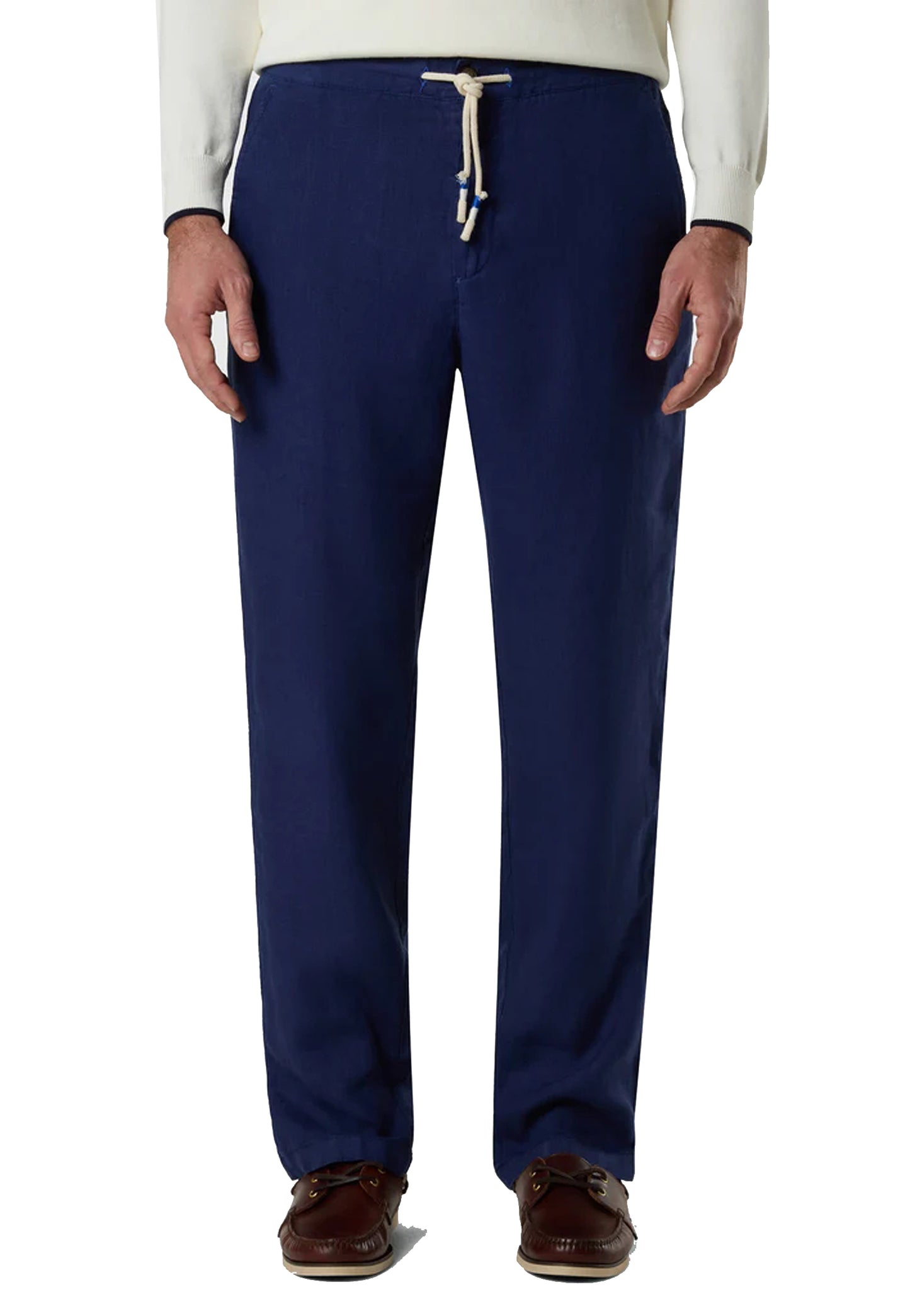 Pantaloni blu navy lino chino Breeze North Sails P26 673405 08980898 NORTH SAILS 