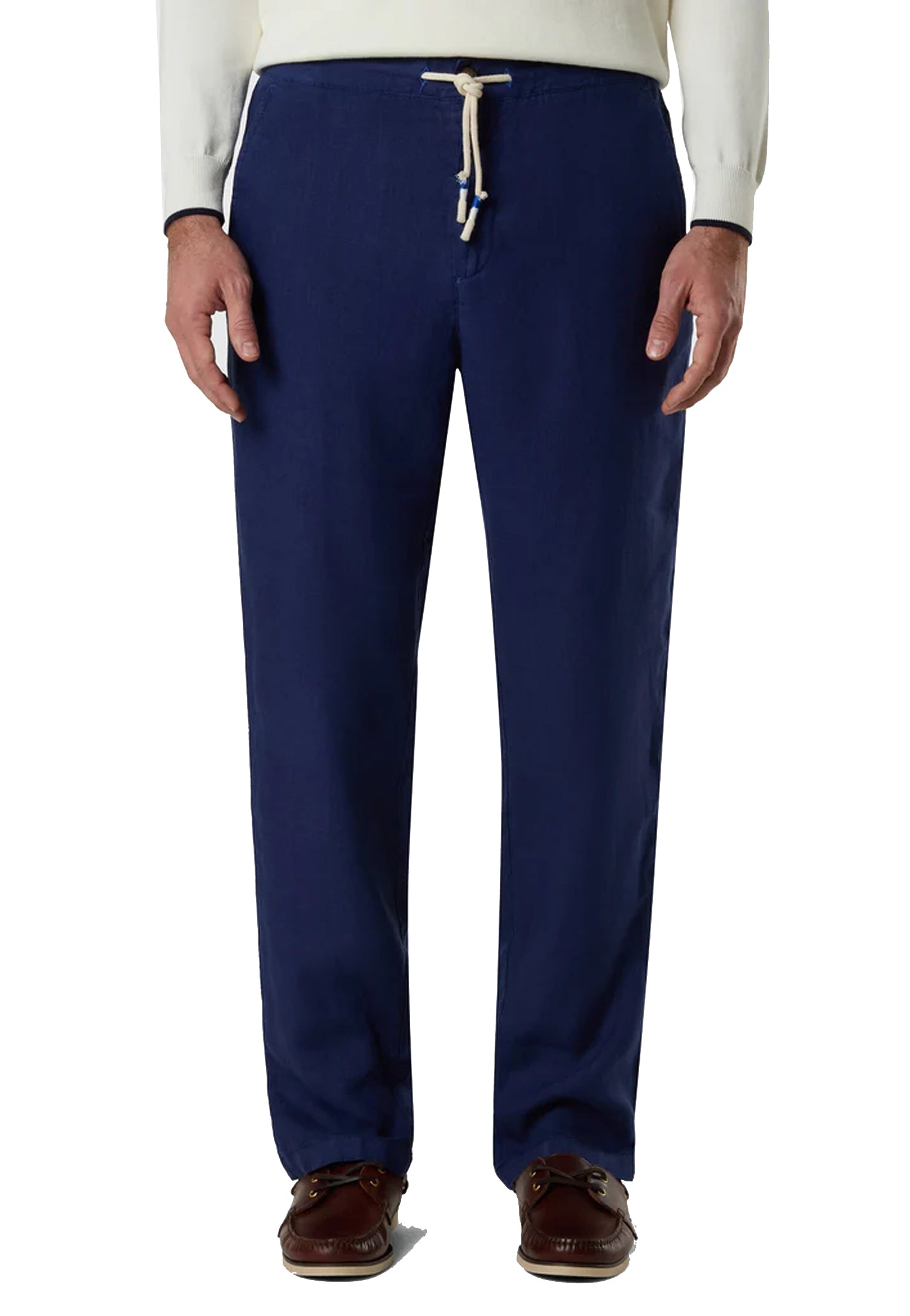 Pantaloni blu navy lino chino Breeze North Sails P26 673405 08980898 NORTH SAILS 