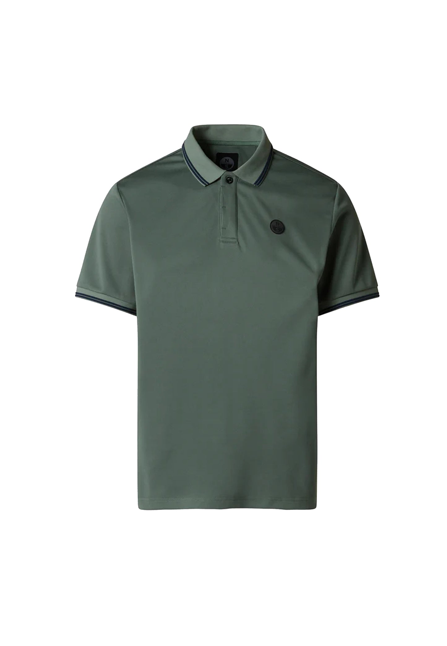 Polo verde tecnica traspirante Coolmax North Sails P26 692711 04760476 NORTH SAILS 