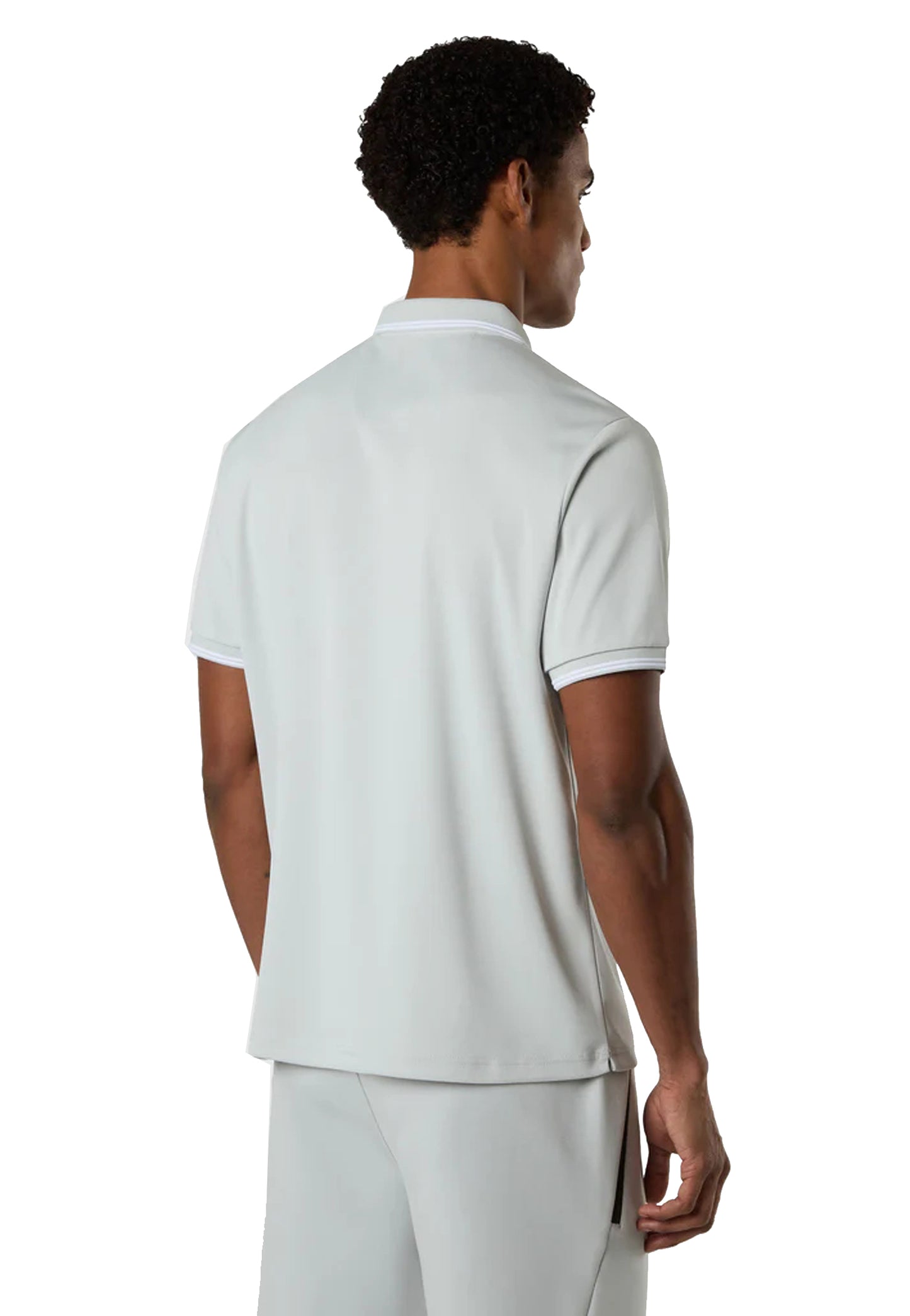 Polo grigia tecnica traspirante Coolmax North Sails P26 692711 09060906 NORTH SAILS 