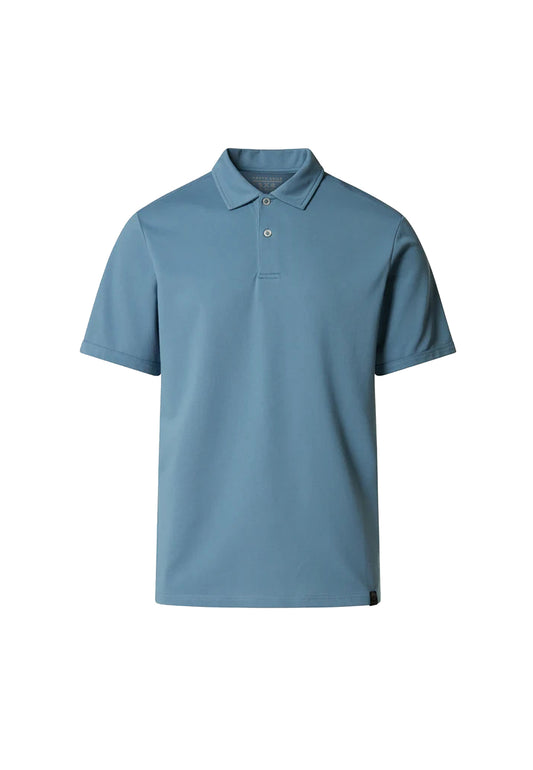 Polo a mezza maniche misto cotone blu petrolio asciugatura rapida North Sails P26 692714 08560856 NORTH SAILS 