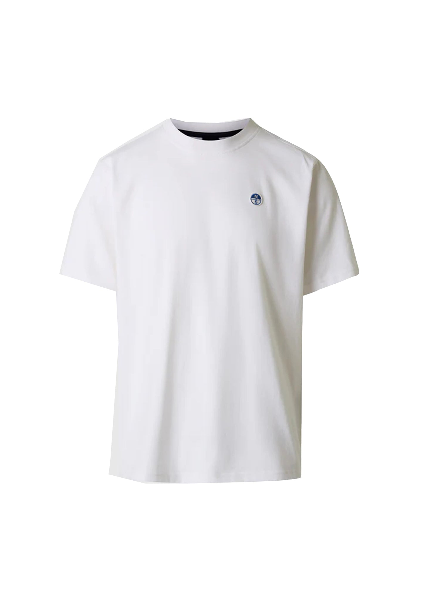 T-shirt girocollo bianca cotone North Sails P26 692990 01010101 NORTH SAILS 