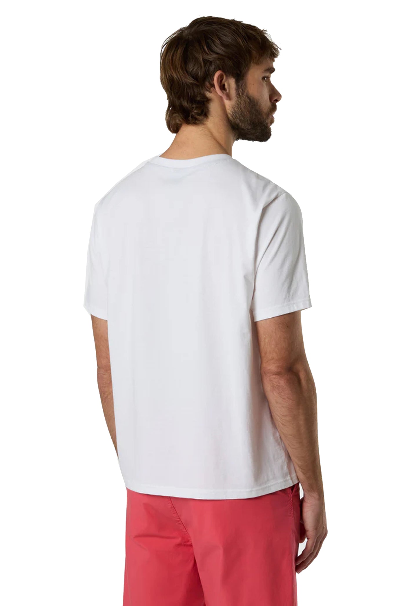 T-shirt girocollo bianca cotone North Sails P26 692990 01010101 NORTH SAILS 